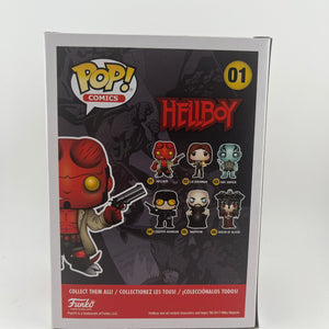 Funko Pop! Vinyl: Hellboy - Hellboy (w/ Jacket) (Chase) #01 +combinedshipping FRENLY BRICKS - Open 7 Days