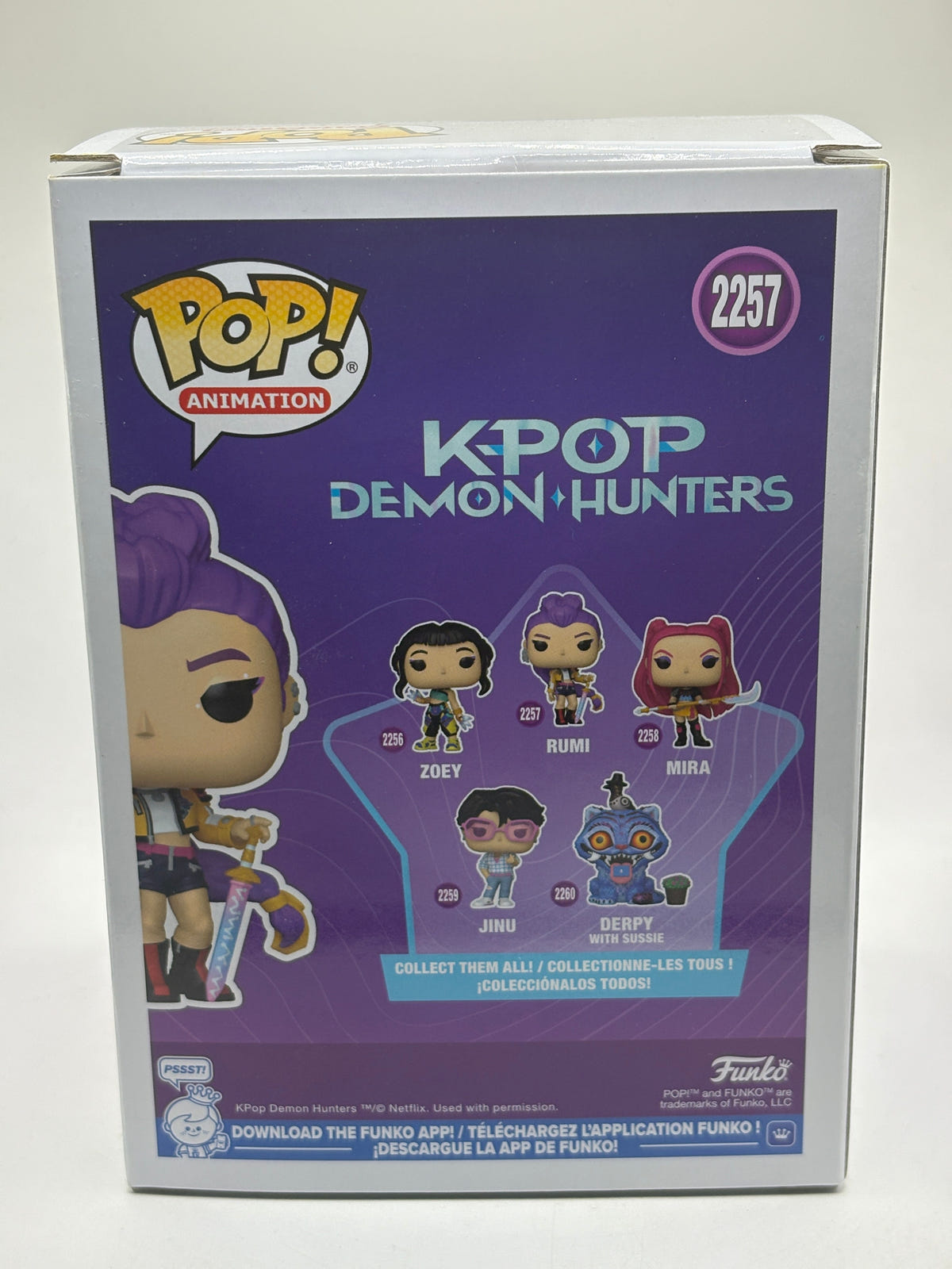 Funko POP! Animation K-Pop Demon Hunters #2257 Rumi Vinyl Figure FRENLY BRICKS - Open 7 Days image 3