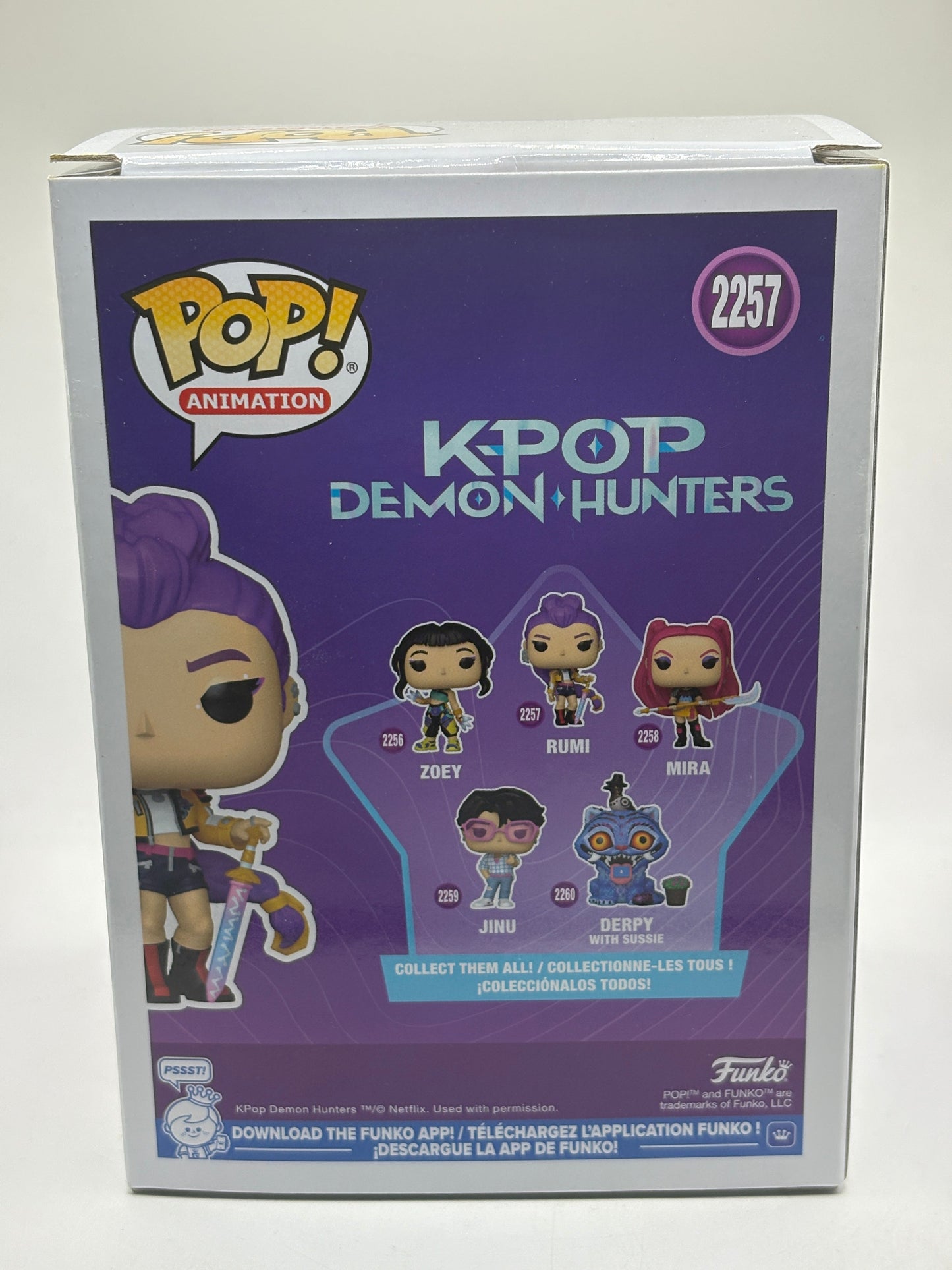 Funko POP! Animation K-Pop Demon Hunters #2257 Rumi Vinyl Figure FRENLY BRICKS - Open 7 Days