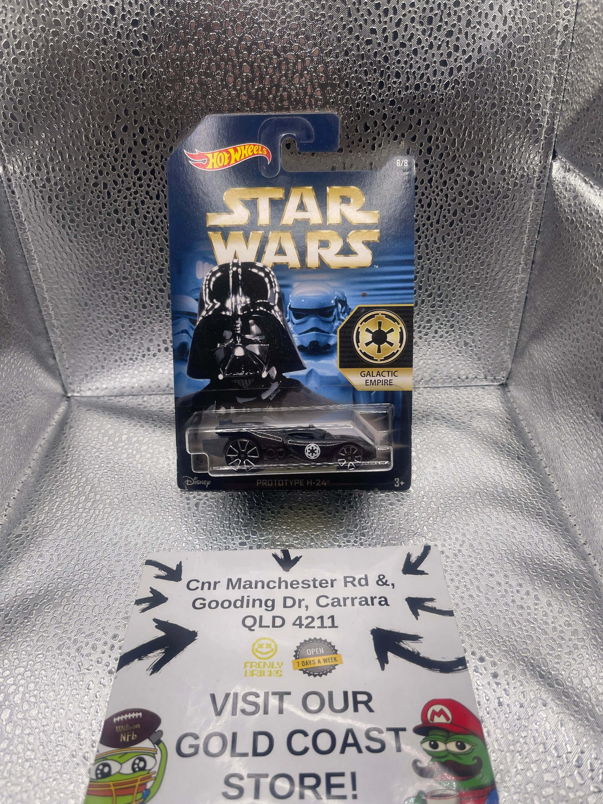 Hot Wheels Star Wars Galactic Empire Prototype H-24 6/8 FRENLY BRICKS - Open 7 Days