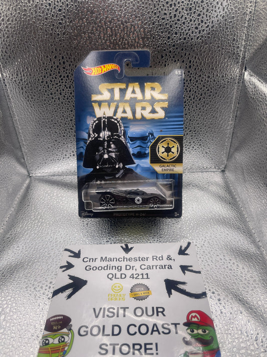 Hot Wheels Star Wars Galactic Empire Prototype H-24 6/8 FRENLY BRICKS - Open 7 Days