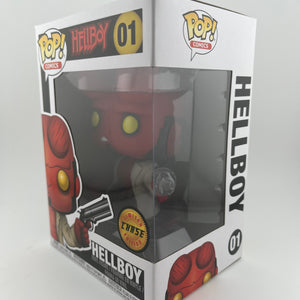 Funko Pop! Vinyl: Hellboy - Hellboy (w/ Jacket) (Chase) #01 +combinedshipping FRENLY BRICKS - Open 7 Days