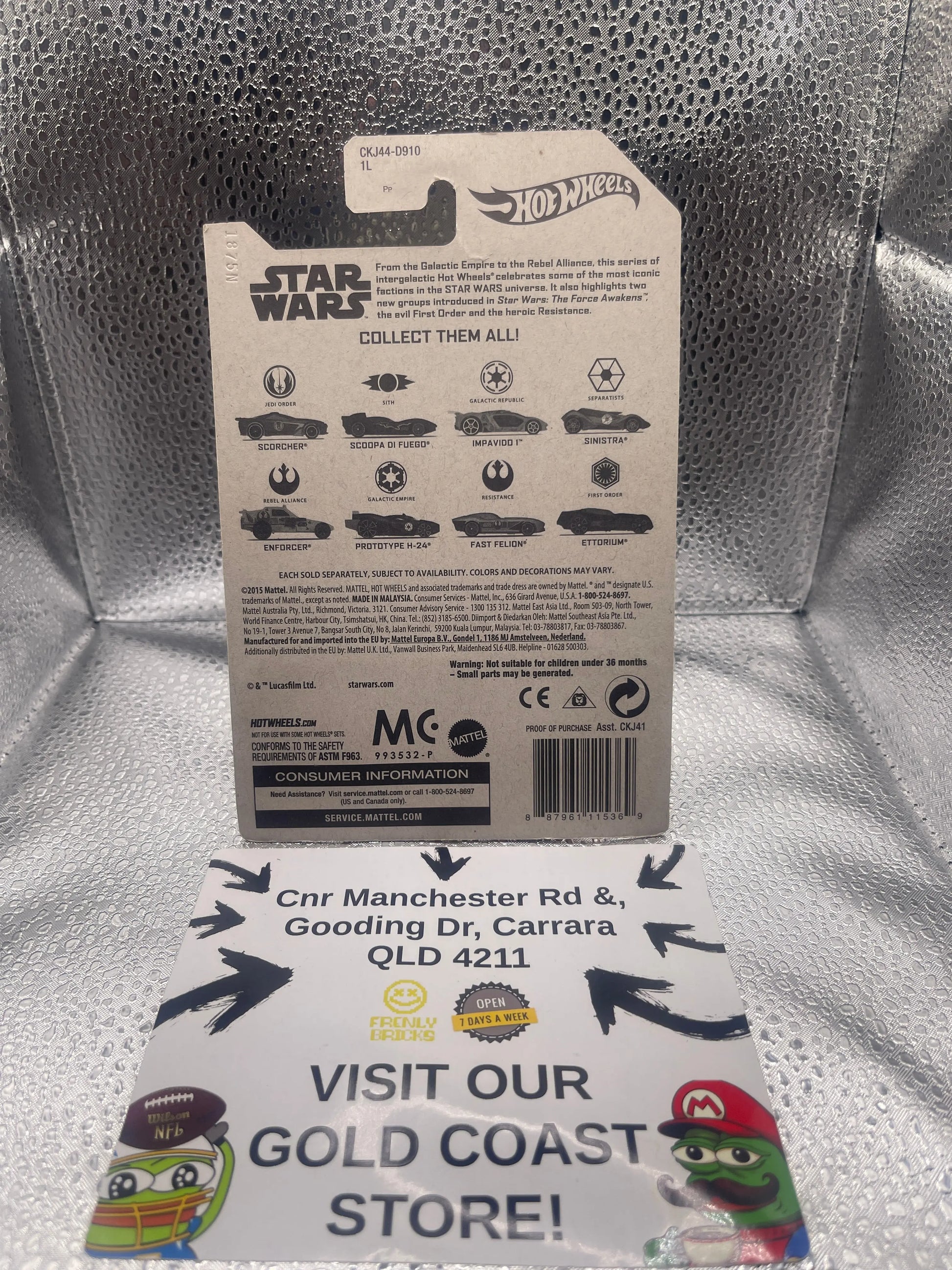 Hot Wheels Star Wars Rebel Alliance Enforcer 5/8 FRENLY BRICKS - Open 7 Days