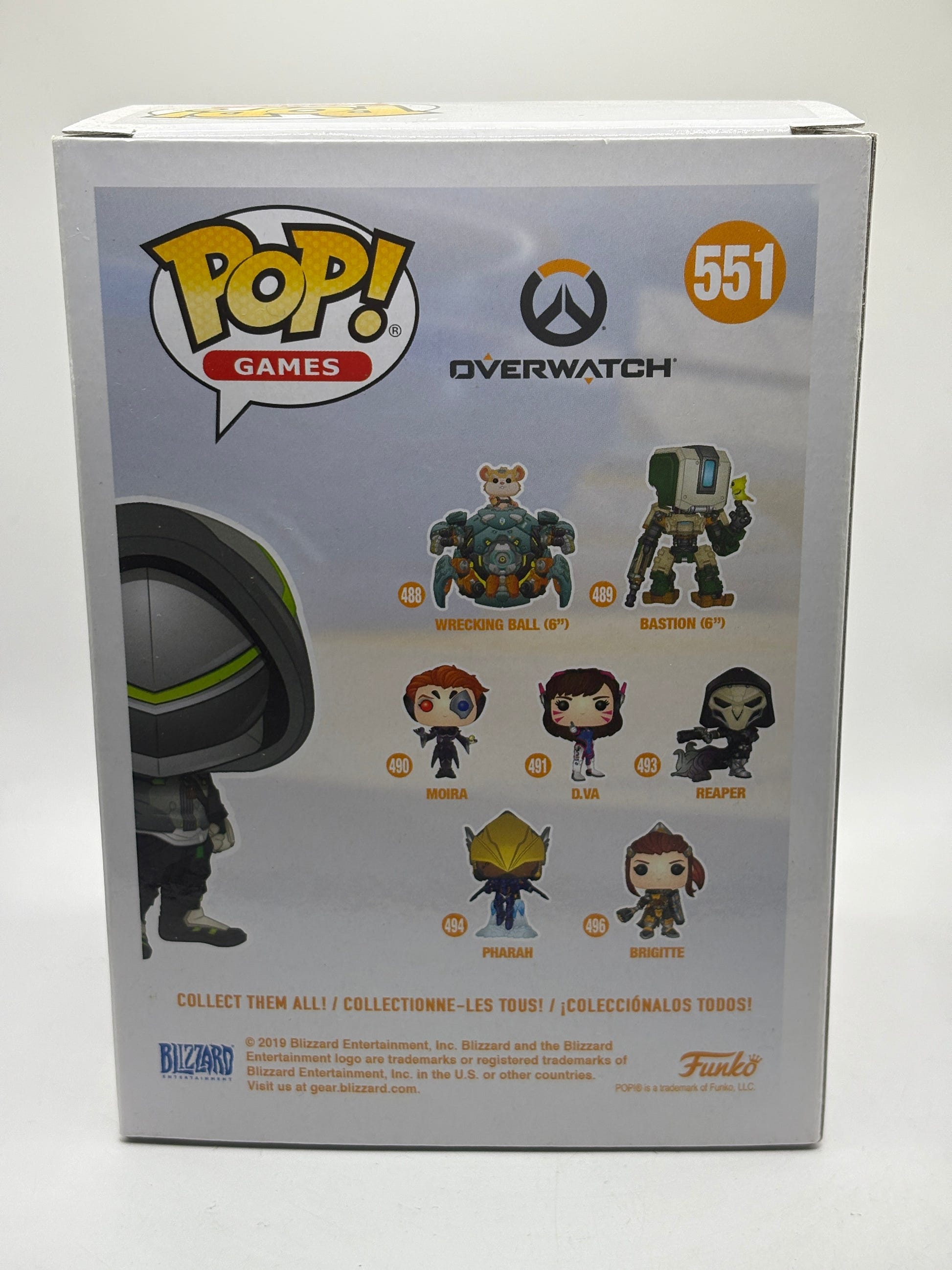 Funko POP! Games Overwatch #551 Genji Vinyl Figure FRENLY BRICKS - Open 7 Days image 3