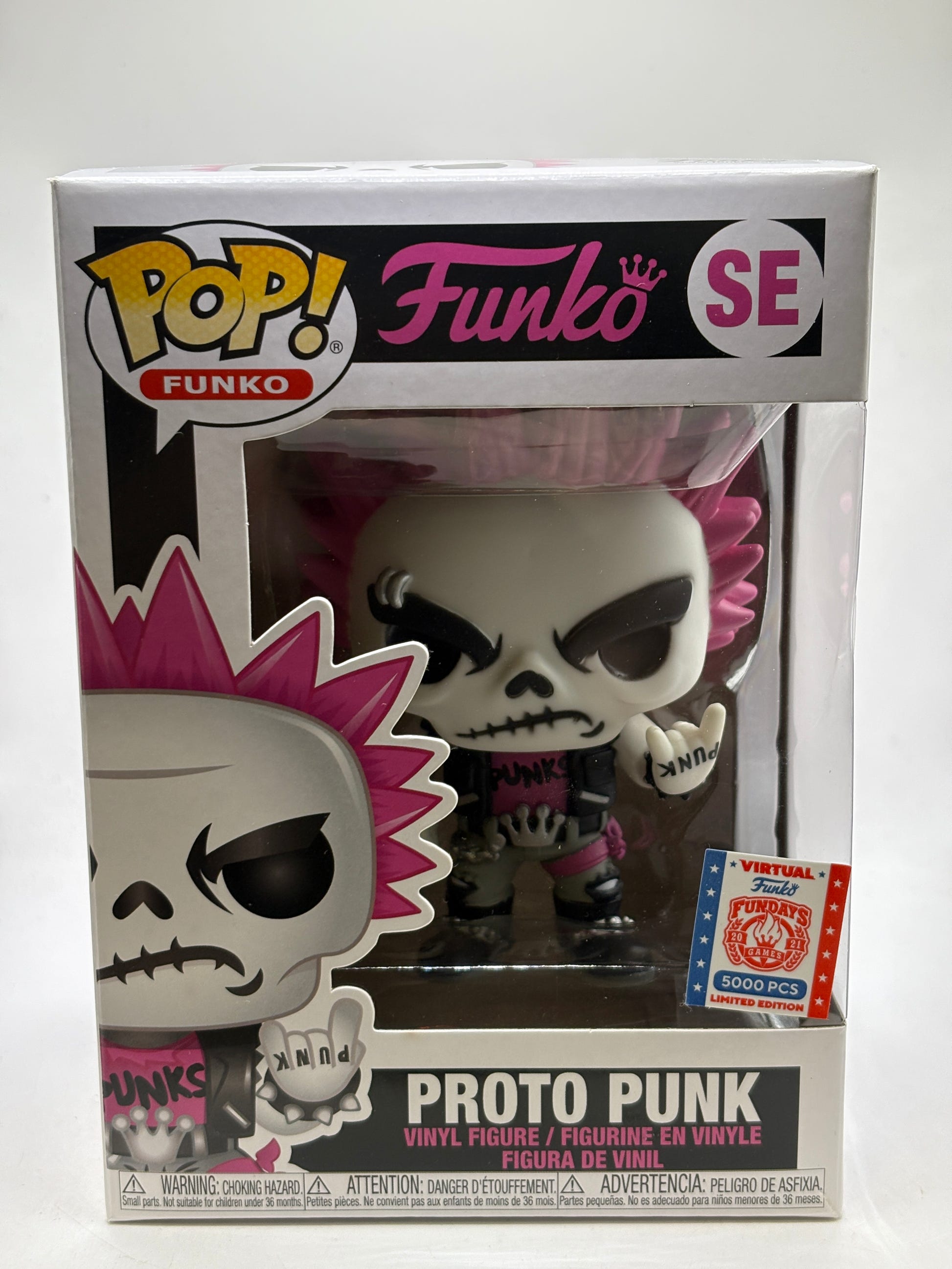 Funko POP! Funko #SE Proto Punk Virtual Fundays 5000 Pcs Limited image 1