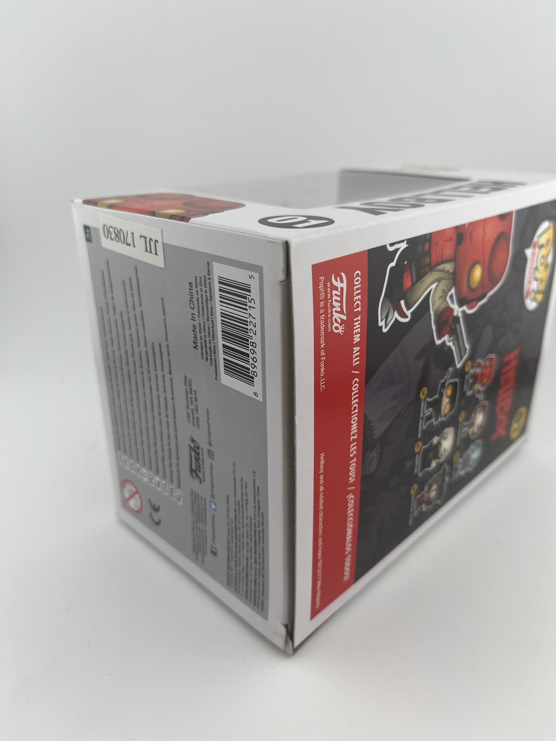 Funko Pop! Vinyl: Hellboy - Hellboy (w/ Jacket) (Chase) #01 +combinedshipping FRENLY BRICKS - Open 7 Days