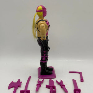GI Joe Ninja Force Pink Banzai Vintage Loose Action Figure Hasbro 1993 FRENLY BRICKS - Open 7 Days