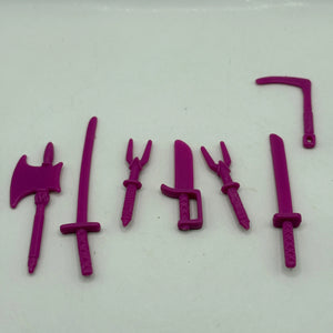 GI Joe Ninja Force Pink Banzai Vintage Loose Action Figure Hasbro 1993 FRENLY BRICKS - Open 7 Days