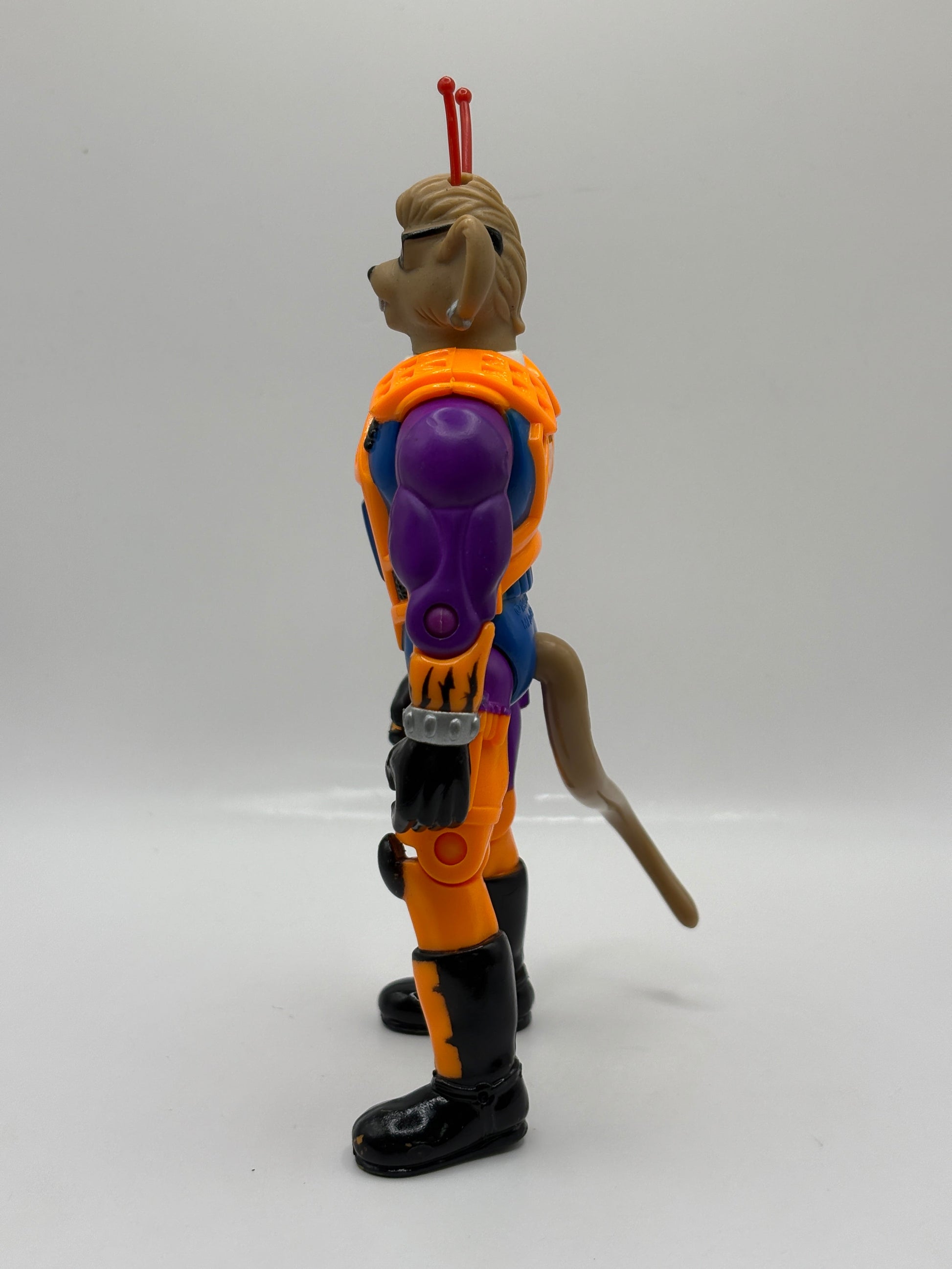 Biker Mice From Mars Throttle Turf Thrashin 5" Action Figure Galoob 1993 FRENLY BRICKS - Open 7 Days