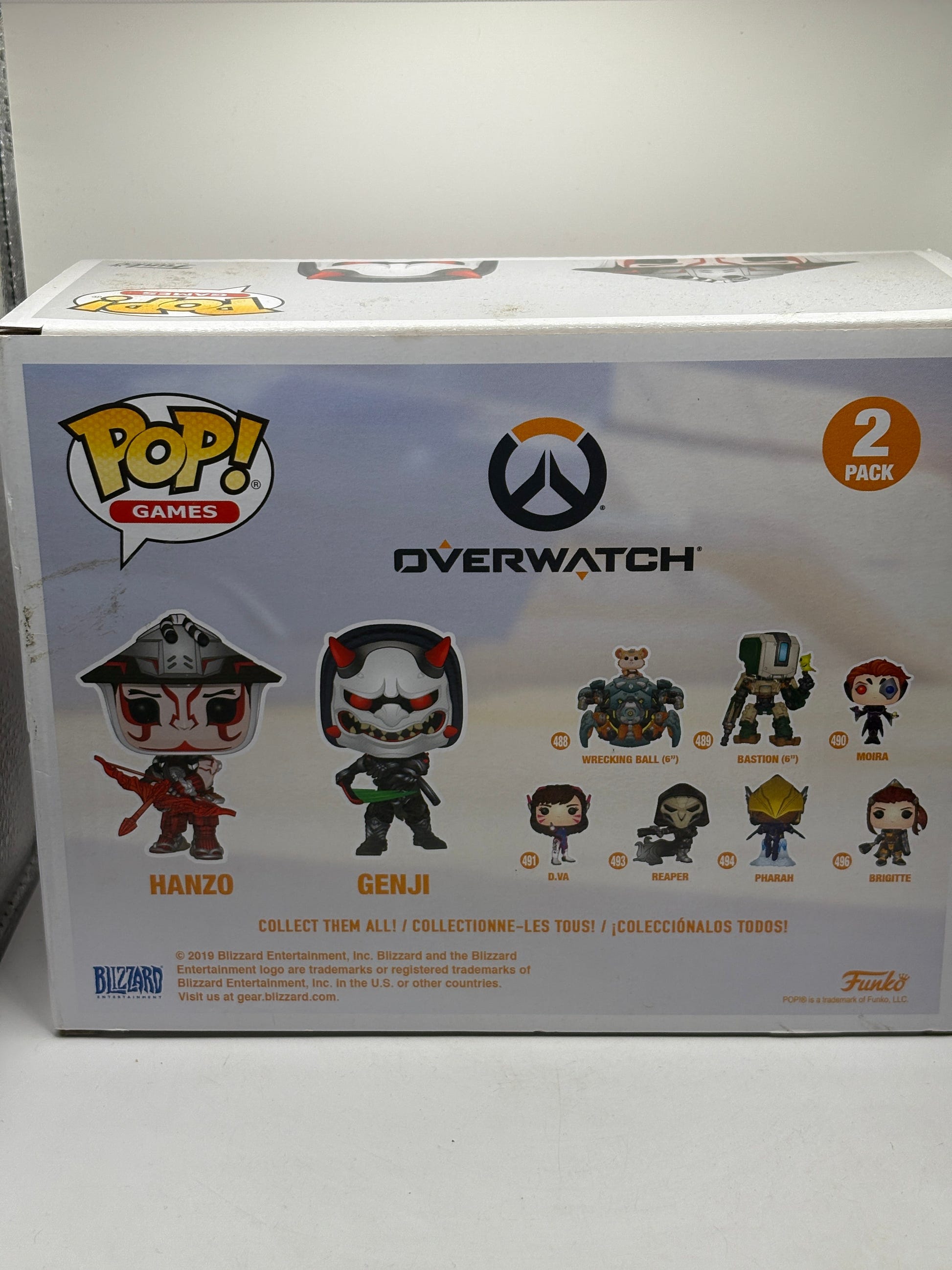 Funko POP! Games Hanzo & Genji 2 Pack 2019 E3 Limited Edition FRENLY BRICKS - Open 7 Days image 3
