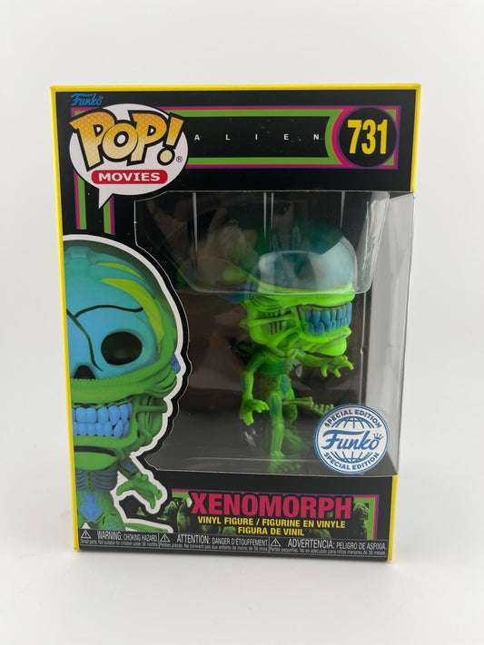 Funko Pop XENOMORPH 731 Alien Movies Special Edition NEW Vinyl Figure Blacklight FRENLY BRICKS - Open 7 Days
