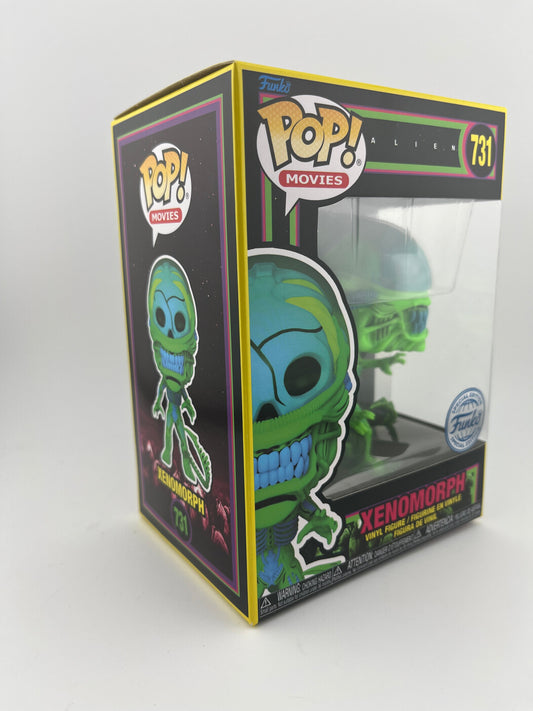 Funko Pop XENOMORPH 731 Alien Movies Special Edition NEW Vinyl Figure Blacklight FRENLY BRICKS - Open 7 Days