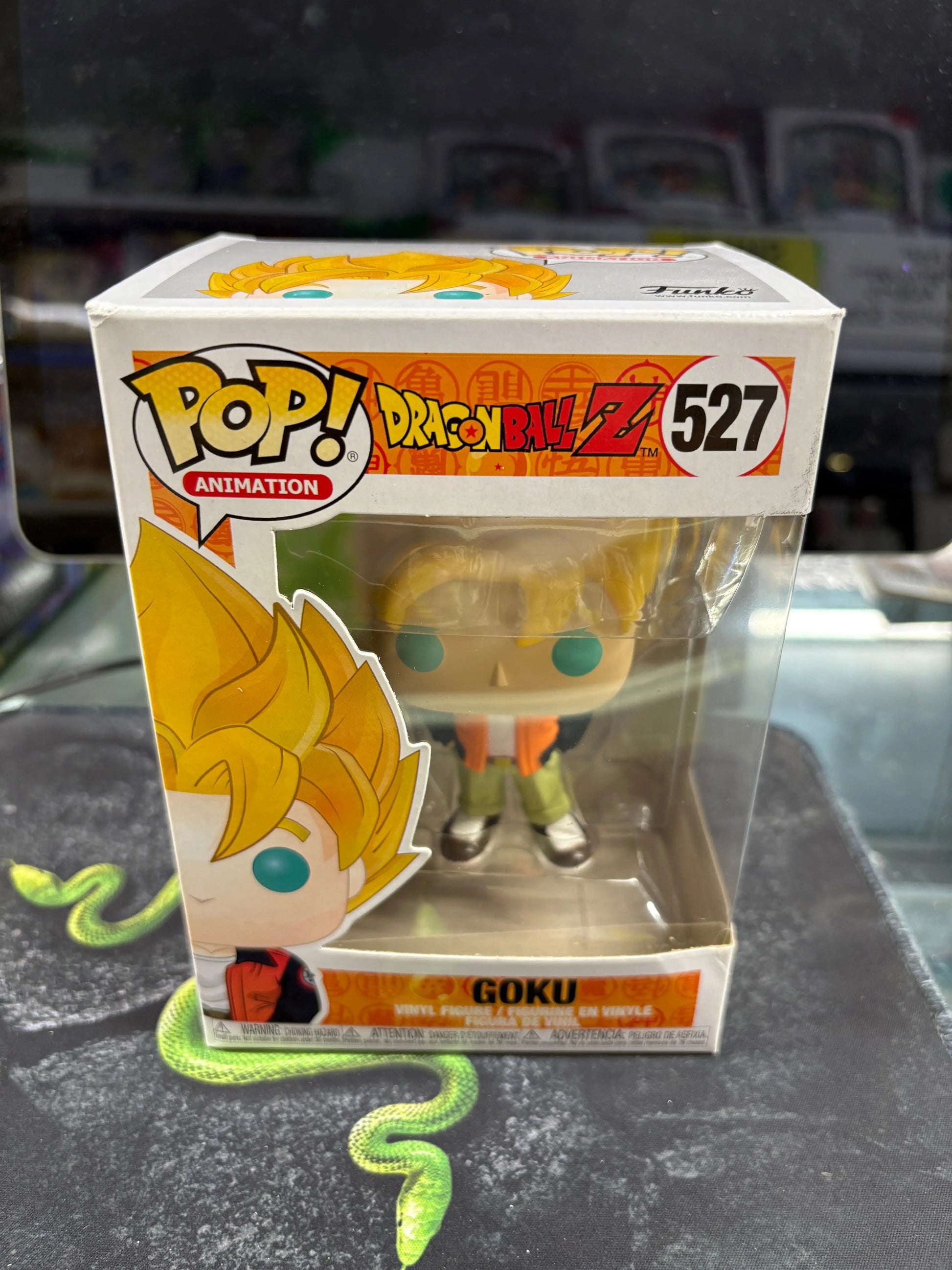 FUNKO Pop Vinyl Goku #527 FRENLY BRICKS - Open 7 Days