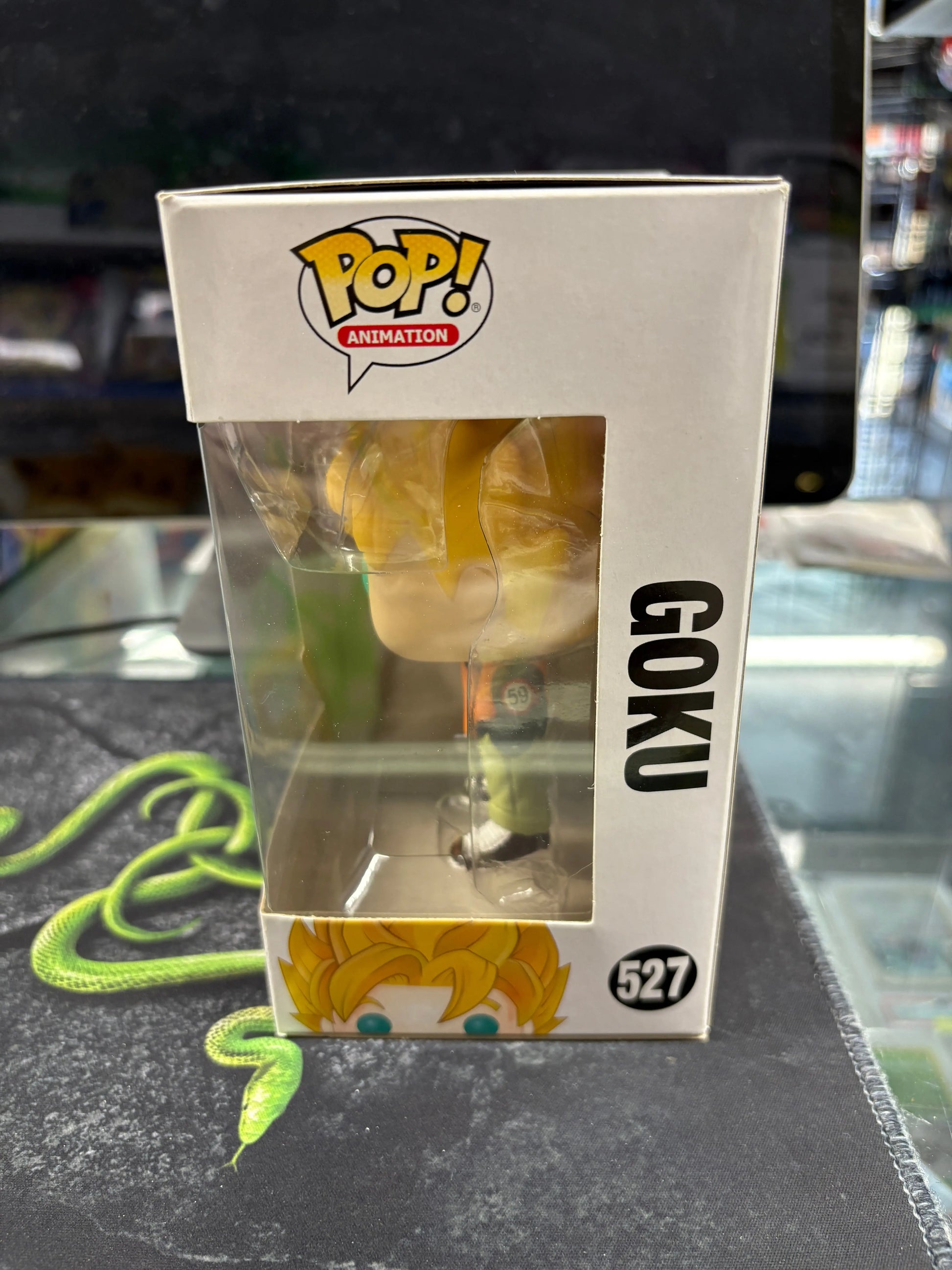 FUNKO Pop Vinyl Goku #527 FRENLY BRICKS - Open 7 Days