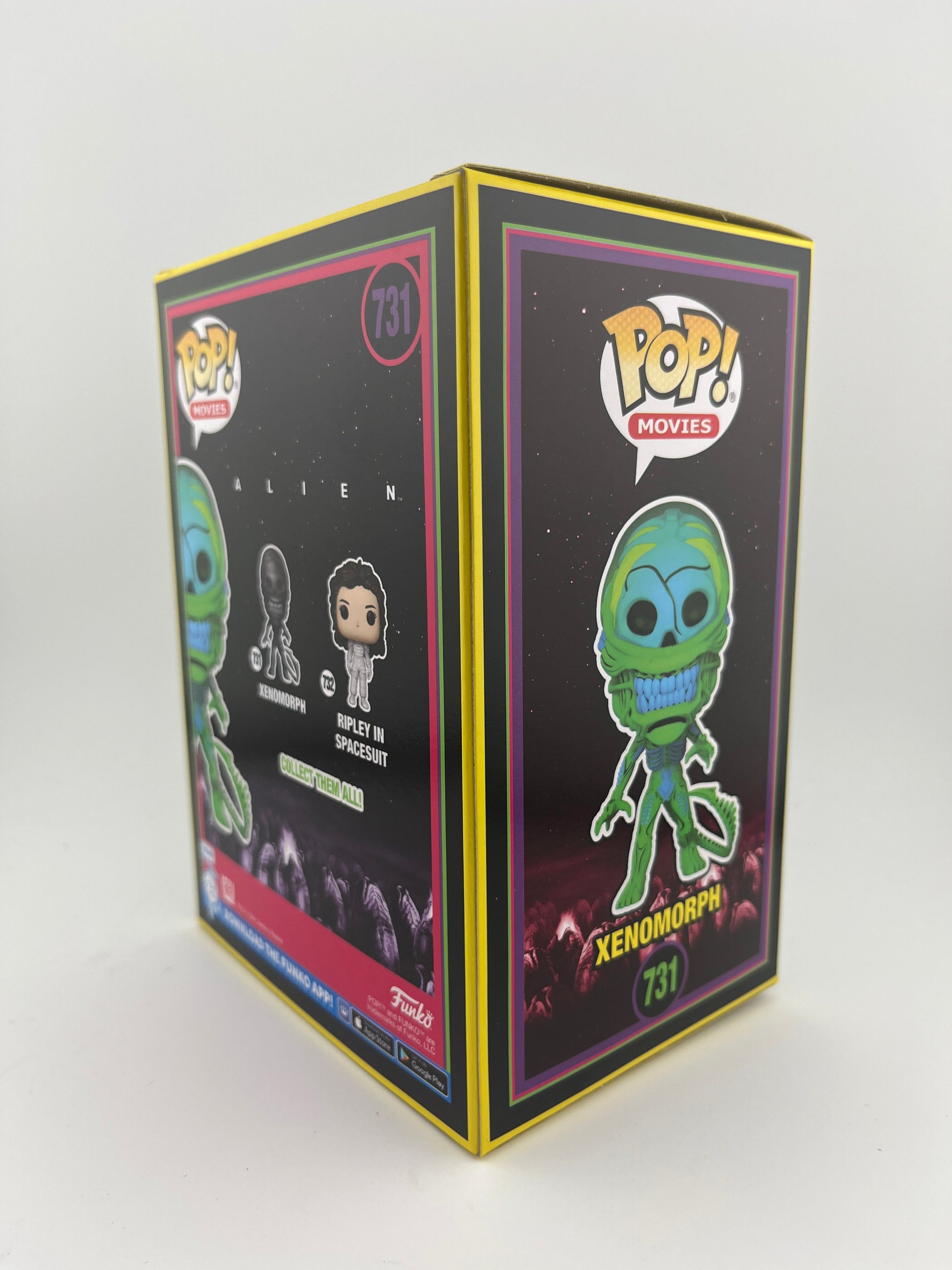 Funko Pop XENOMORPH 731 Alien Movies Special Edition NEW Vinyl Figure Blacklight FRENLY BRICKS - Open 7 Days