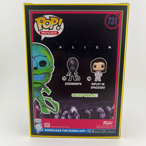 Funko Pop XENOMORPH 731 Alien Movies Special Edition NEW Vinyl Figure Blacklight FRENLY BRICKS - Open 7 Days
