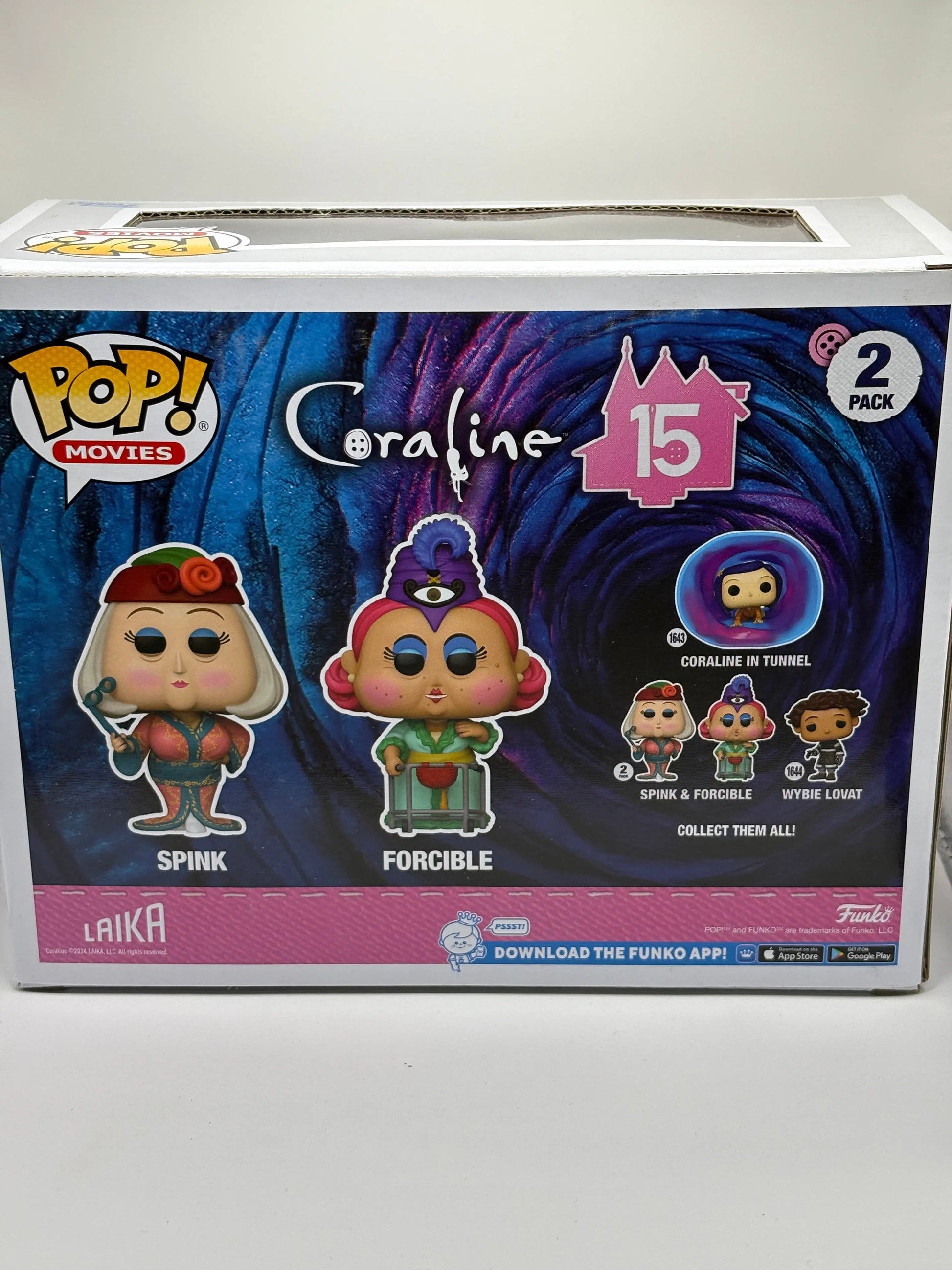 Funko POP! Movies Coraline Spink & Forcible 2 pack FRENLY BRICKS - Open 7 Days