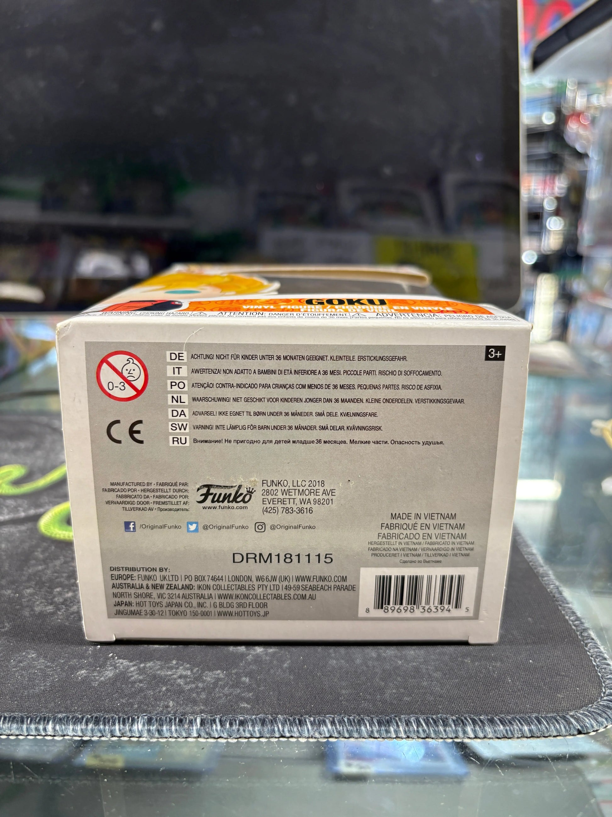 FUNKO Pop Vinyl Goku #527 FRENLY BRICKS - Open 7 Days