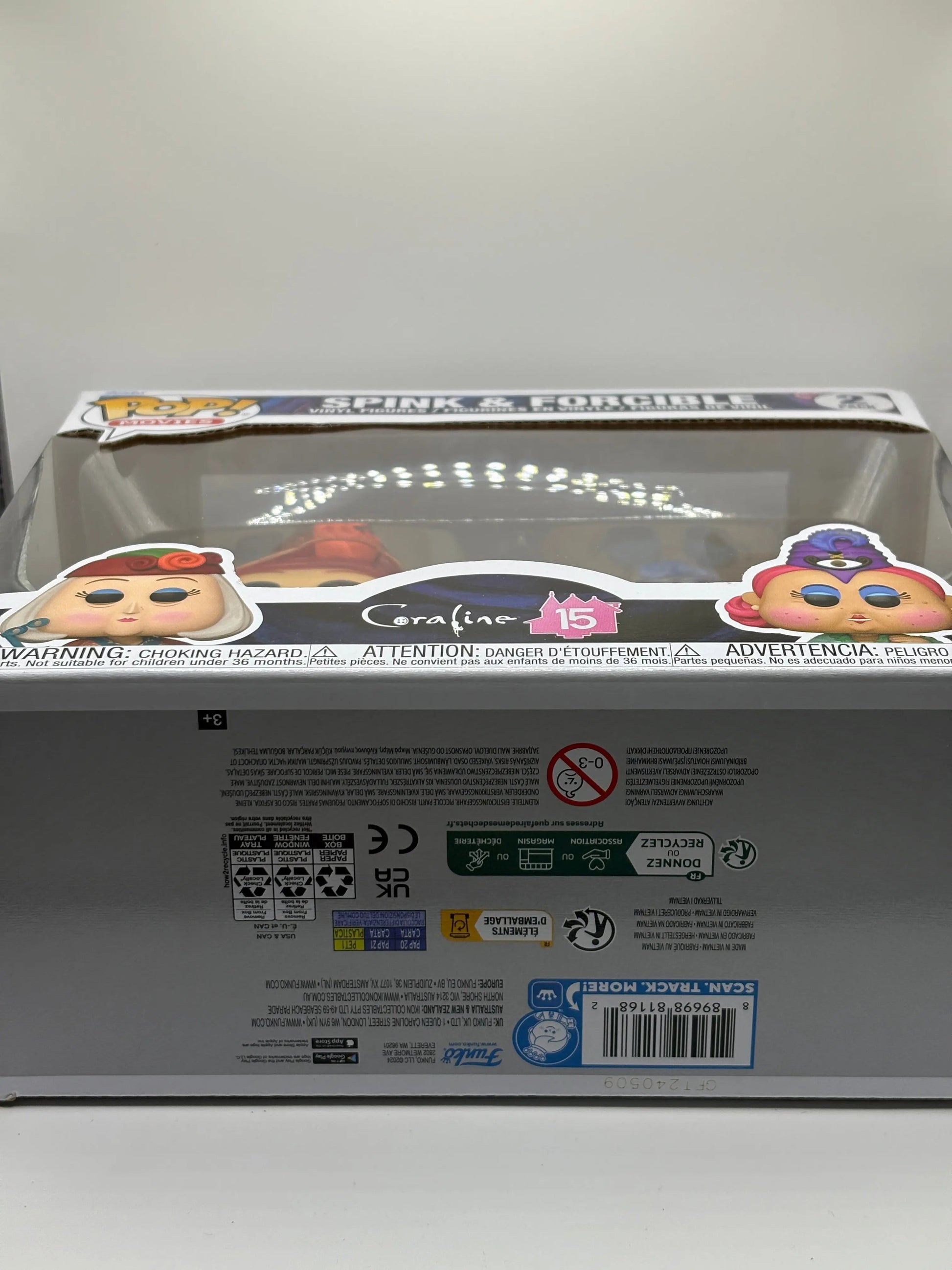 Funko POP! Movies Coraline Spink & Forcible 2 pack FRENLY BRICKS - Open 7 Days