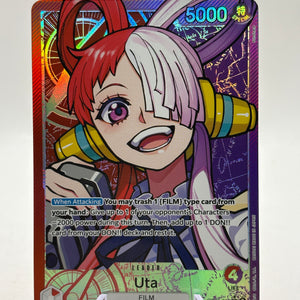 One Piece TCG OP06 - Uta OP06-001 Leader Alternate Art Nm