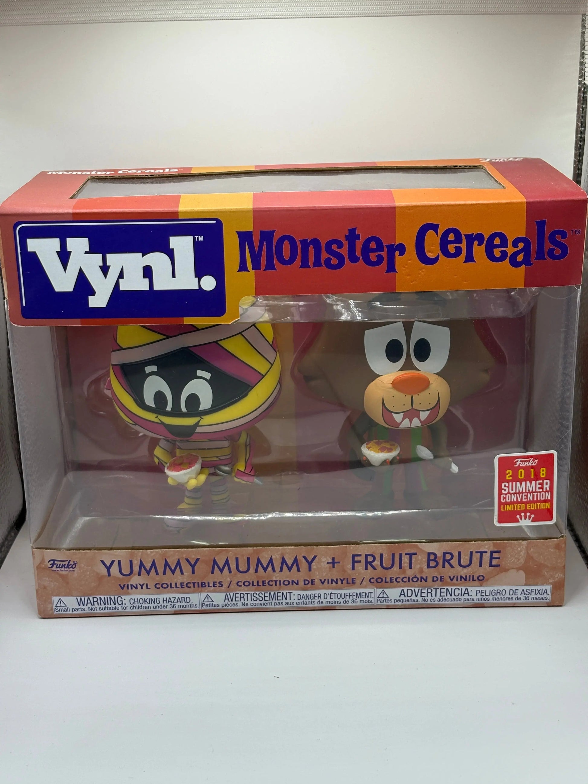 Funko Monster Cereals Yummy Mummy + Fruit Brute 2018 Summer Con FRENLY BRICKS - Open 7 Days