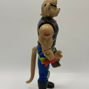 Vintage Biker Mice From Mars - Throttle Action Figure 1993 Galoob FRENLY BRICKS - Open 7 Days