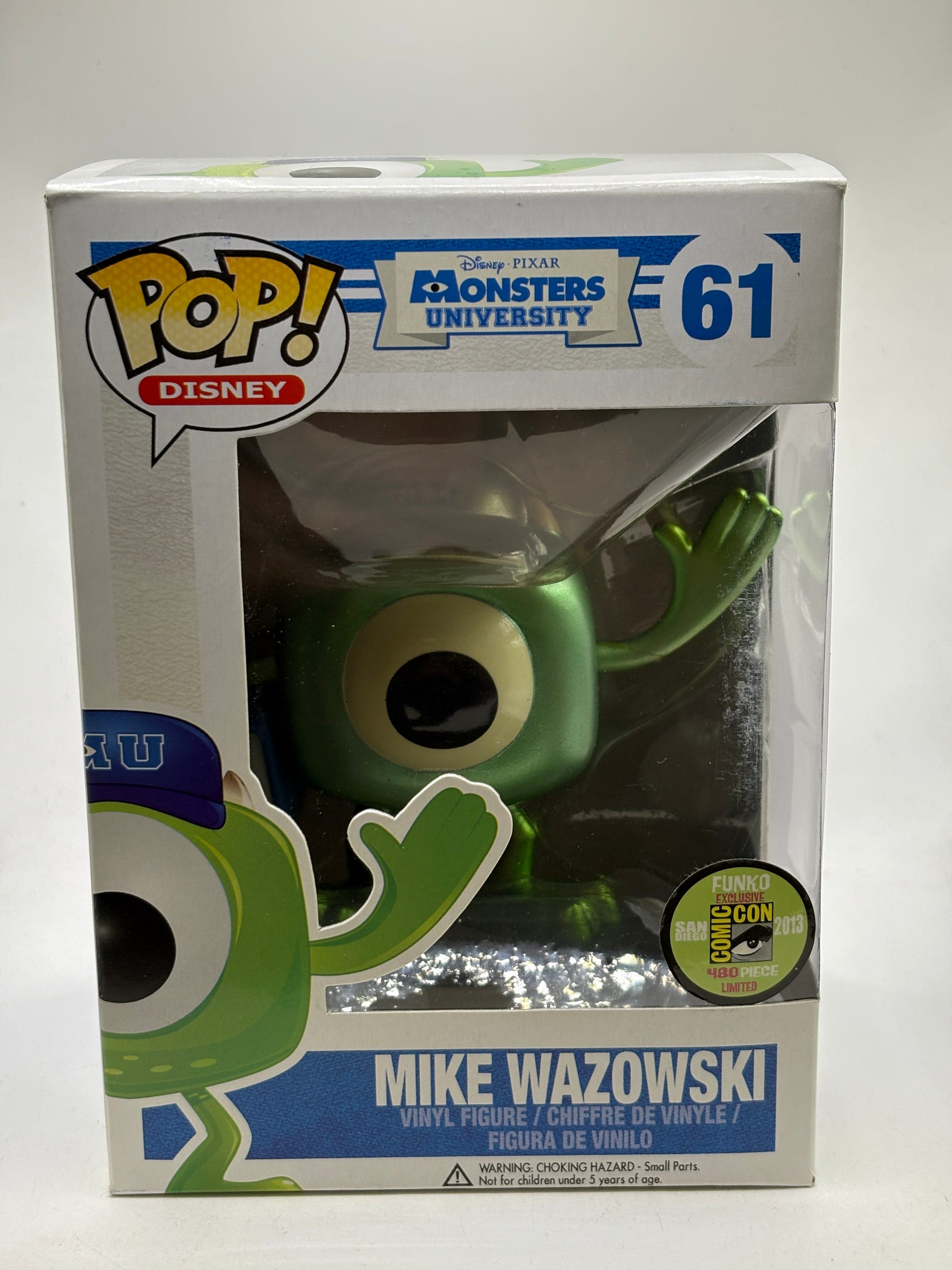 Funko POP! Disney Monsters University #61 Mike Wazowski Limited 480 Pcs image 1