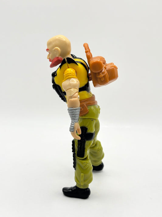 Vintage 1987 3.75” Hasbro GI Joe Taurus V1 Figure Sgt. Slaughter’s Renegades FRENLY BRICKS - Open 7 Days