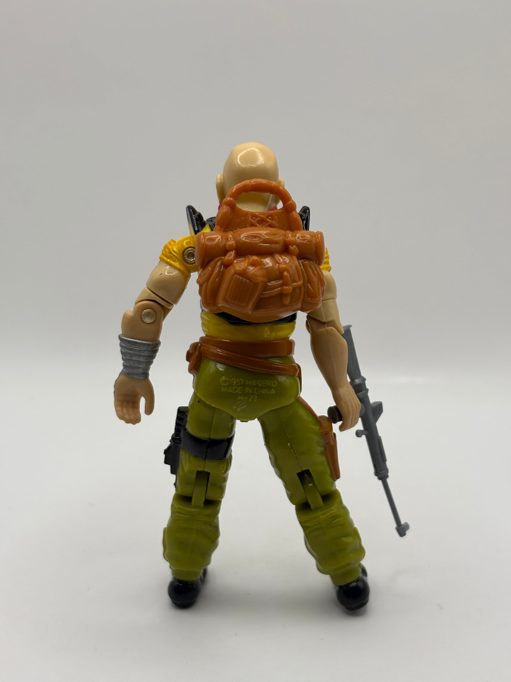 Vintage 1987 3.75” Hasbro GI Joe Taurus V1 Figure Sgt. Slaughter’s Renegades FRENLY BRICKS - Open 7 Days