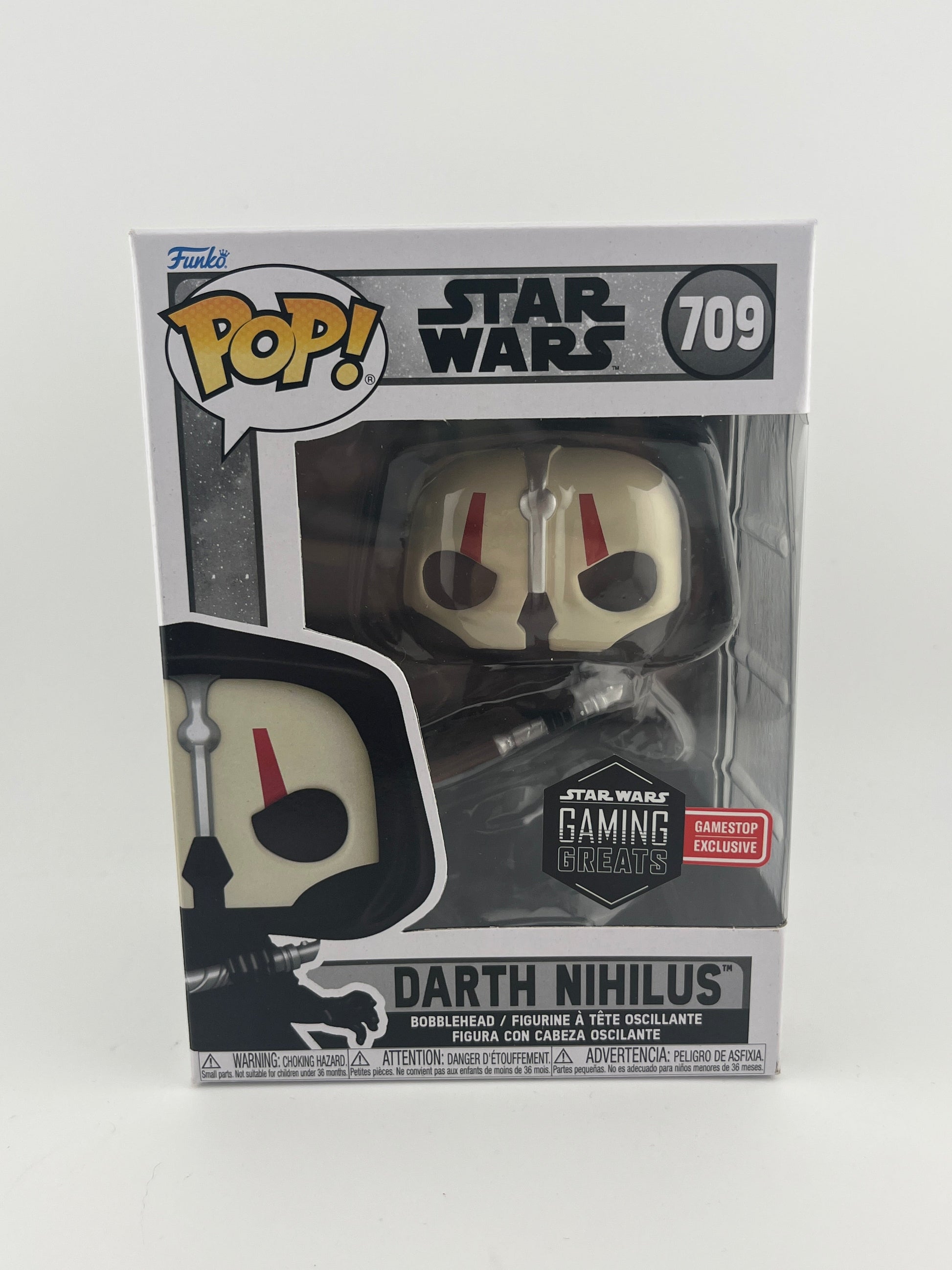 Funko Pop! DARTH NIHILUS Legends #709 Star Wars Gaming Greats GameStop Exclusive FRENLY BRICKS - Open 7 Days