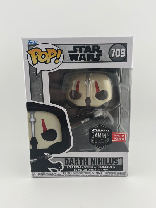 Funko Pop! DARTH NIHILUS Legends #709 Star Wars Gaming Greats GameStop Exclusive FRENLY BRICKS - Open 7 Days