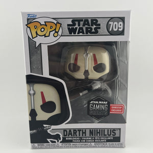 Funko Pop! DARTH NIHILUS Legends #709 Star Wars Gaming Greats GameStop Exclusive FRENLY BRICKS - Open 7 Days