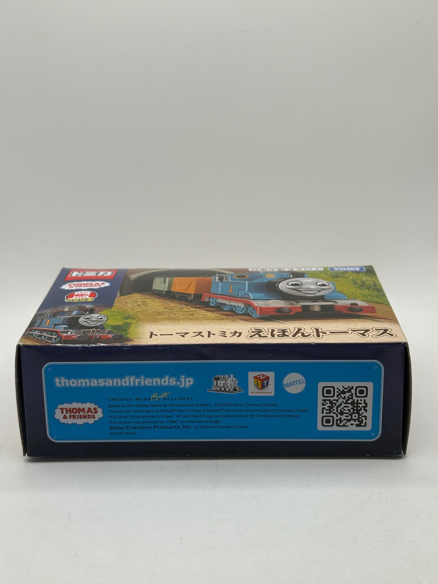 Tomy Tomica Thomas & Friends 80th Anniversary Story Book Thomas With Car FRENLY BRICKS - Open 7 Days