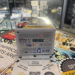 Funko POP! Disney Donald Duck 90 #1442 1938 Donald Duck FRENLY BRICKS - Open 7 Days