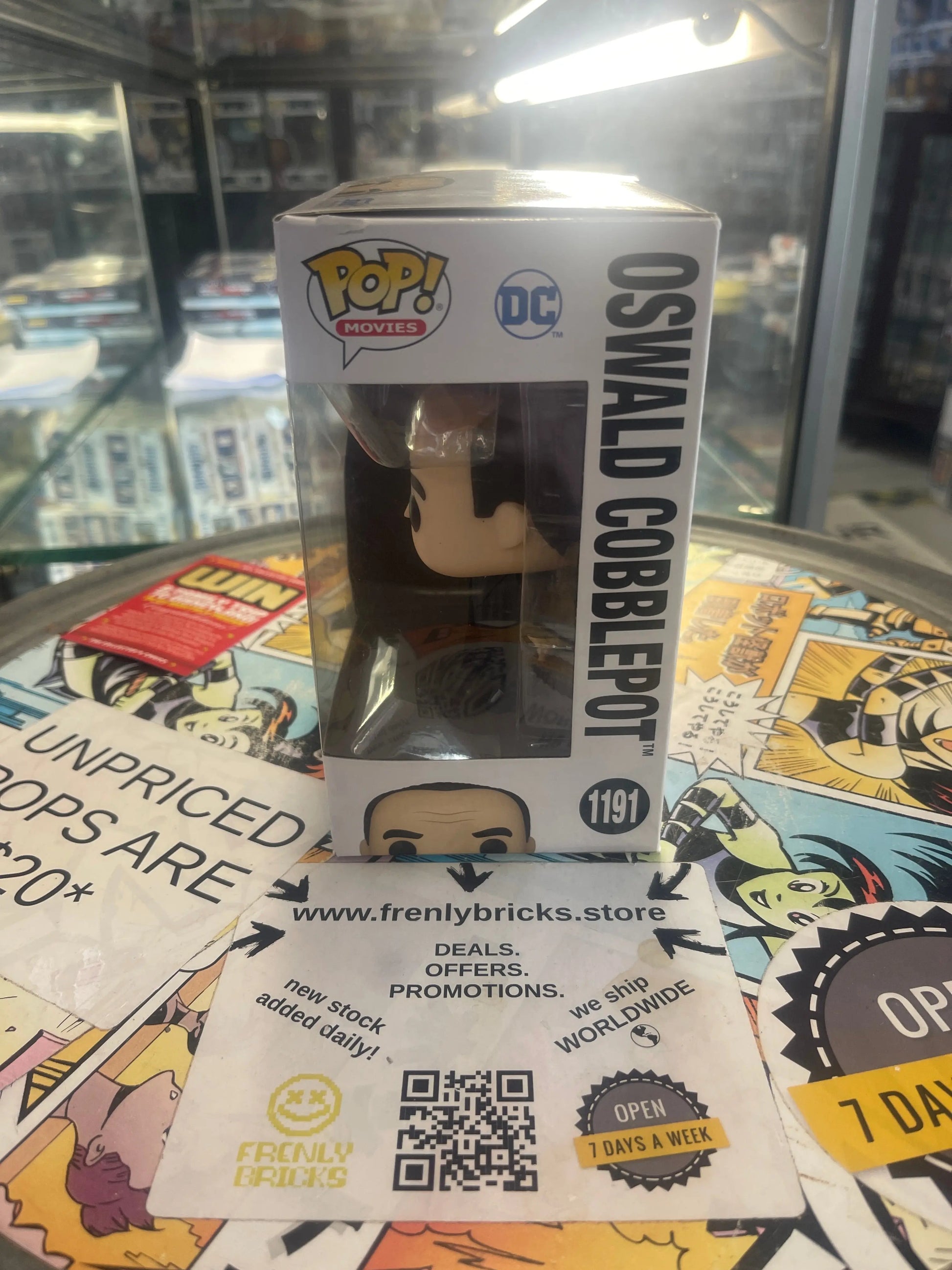 Funko POP! Movies The Batman #1191 Oswald Cobblepot FRENLY BRICKS - Open 7 Days