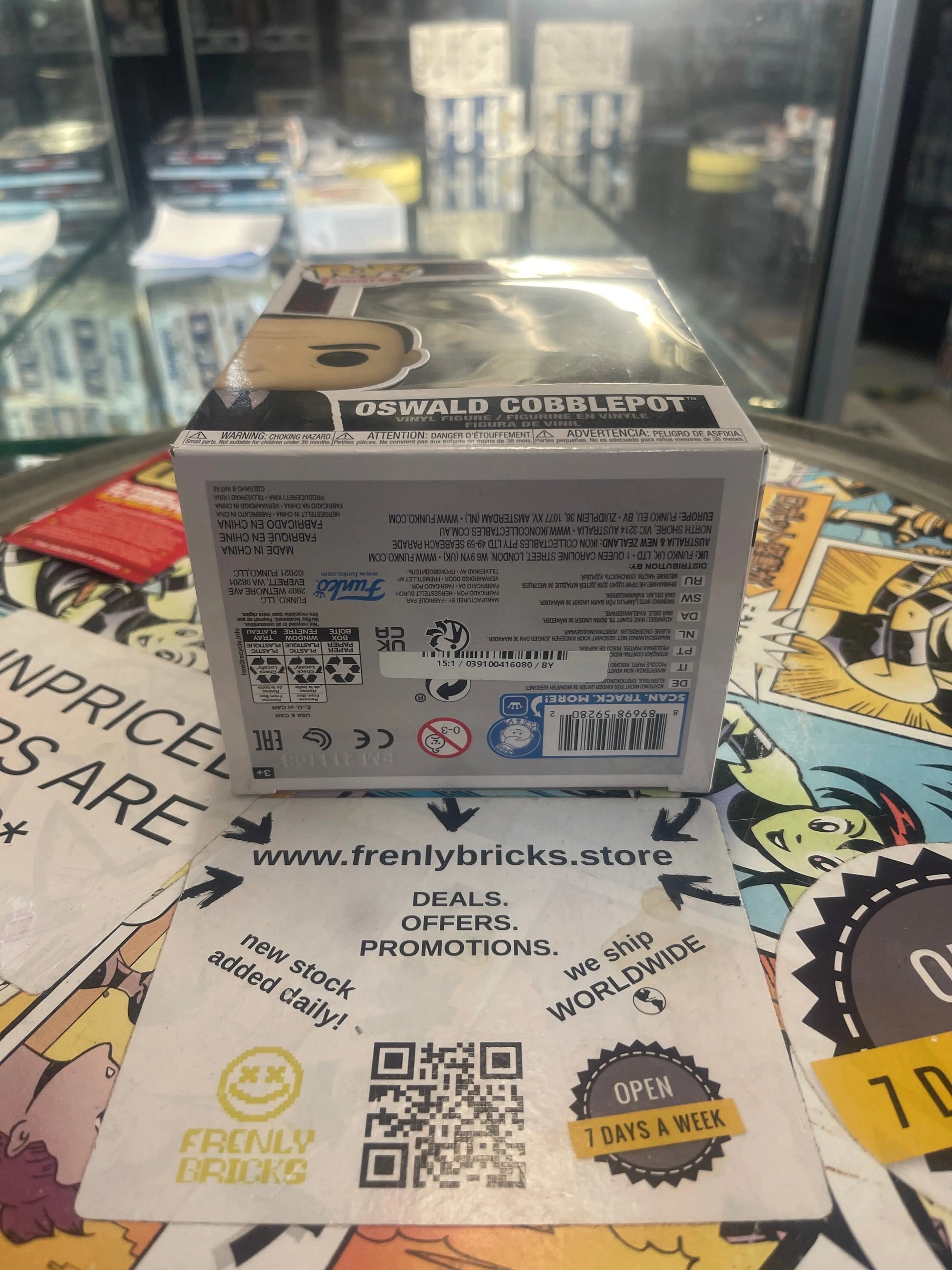 Funko POP! Movies The Batman #1191 Oswald Cobblepot FRENLY BRICKS - Open 7 Days