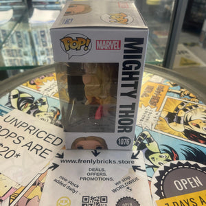 Funko POP! Thor Love and Thunder #1076 Mighty Thor Special Edition FRENLY BRICKS - Open 7 Days