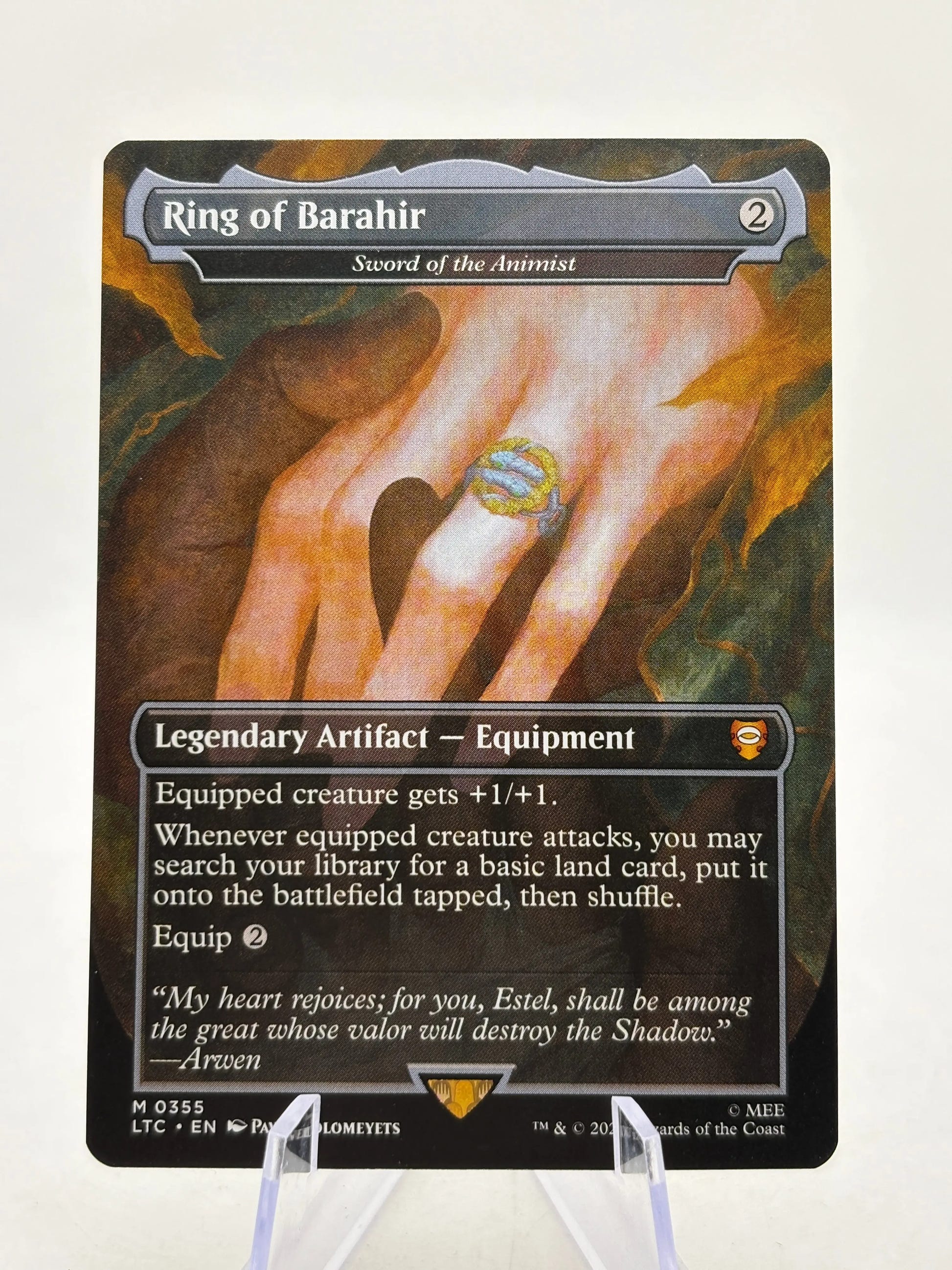 Magic the Gathering LTC - Ring of Barahir 0355 Mythic LTC LP FRENLY BRICKS - Open 7 Days image 1