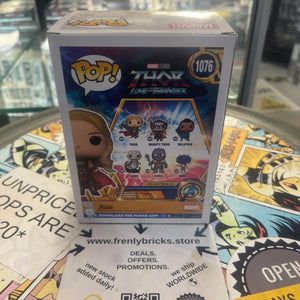 Funko POP! Thor Love and Thunder #1076 Mighty Thor Special Edition FRENLY BRICKS - Open 7 Days