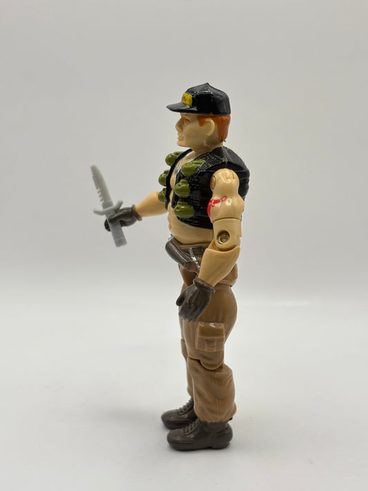 GI Joe STEAM ROLLER original 1987 Mobile Command Center Driver Loose FRENLY BRICKS - Open 7 Days