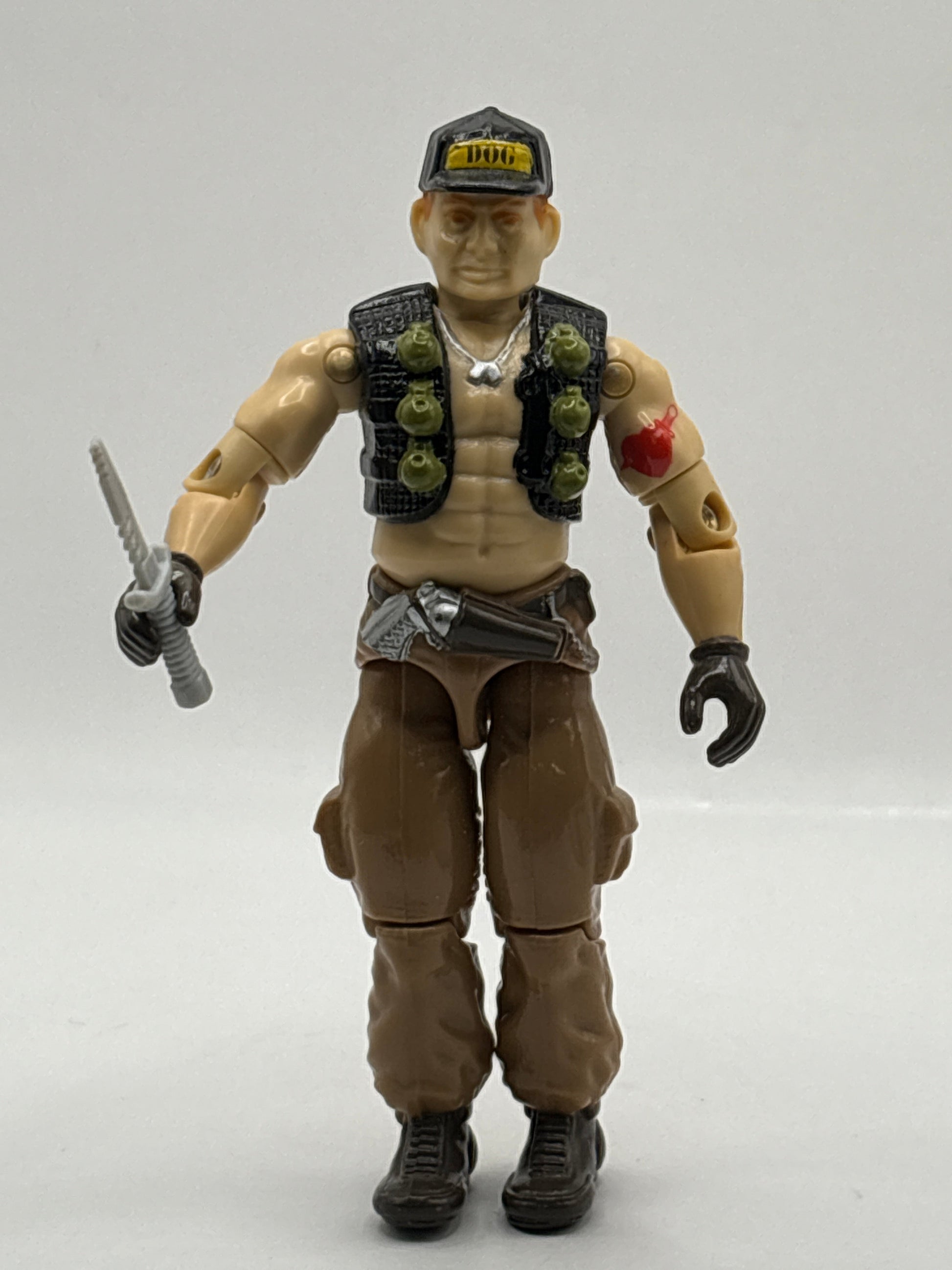 GI Joe STEAM ROLLER original 1987 Mobile Command Center Driver Loose FRENLY BRICKS - Open 7 Days