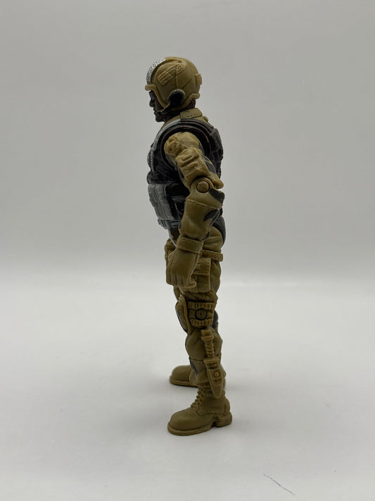Chap Mei S1 Sentinel 1 Army Military Soldier 4" Tall Toy Action Figure - Brown and Beige Camo FRENLY BRICKS - Open 7 Days