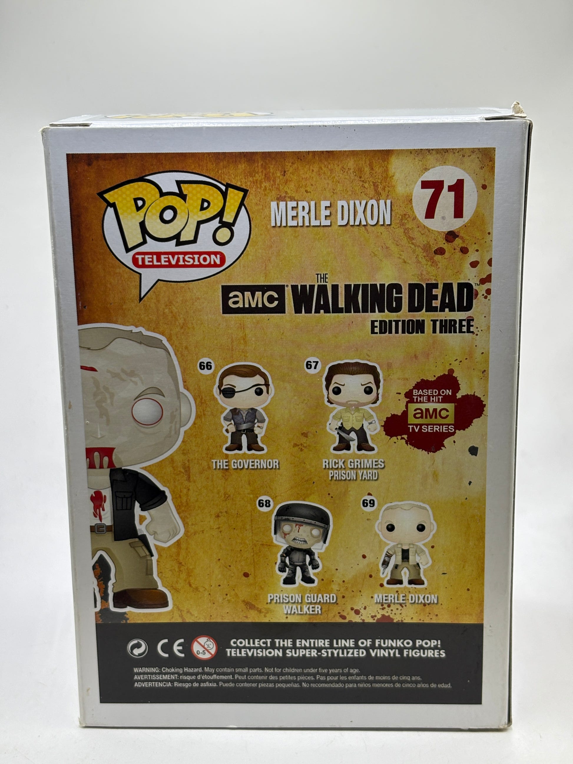 Funko POP! Television The Walking Dead #71 Merle Dixon Vinyl Figure DMG image 3