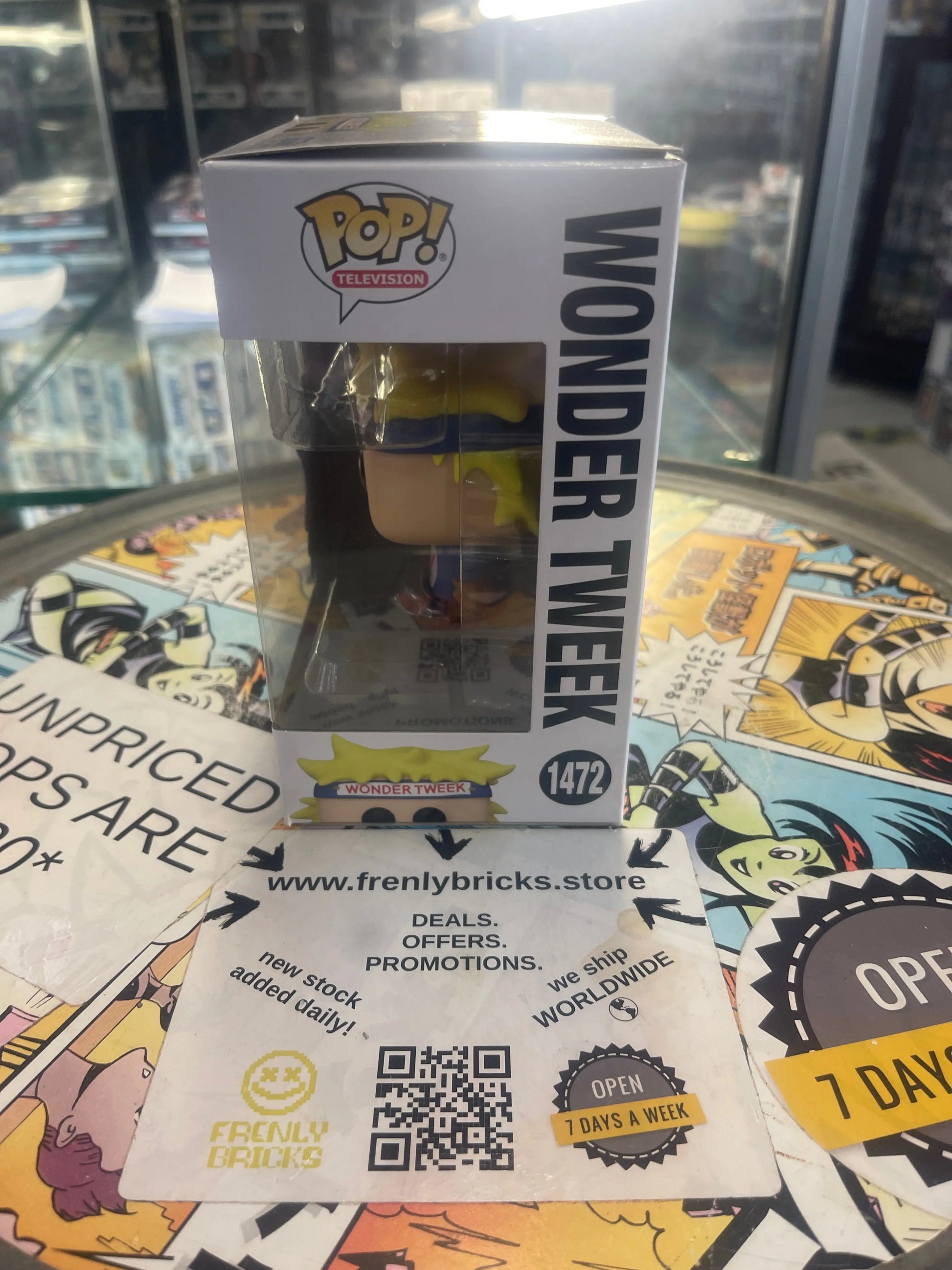 Funko POP! Television South Park #1472 Wonder Tweek FRENLY BRICKS - Open 7 Days