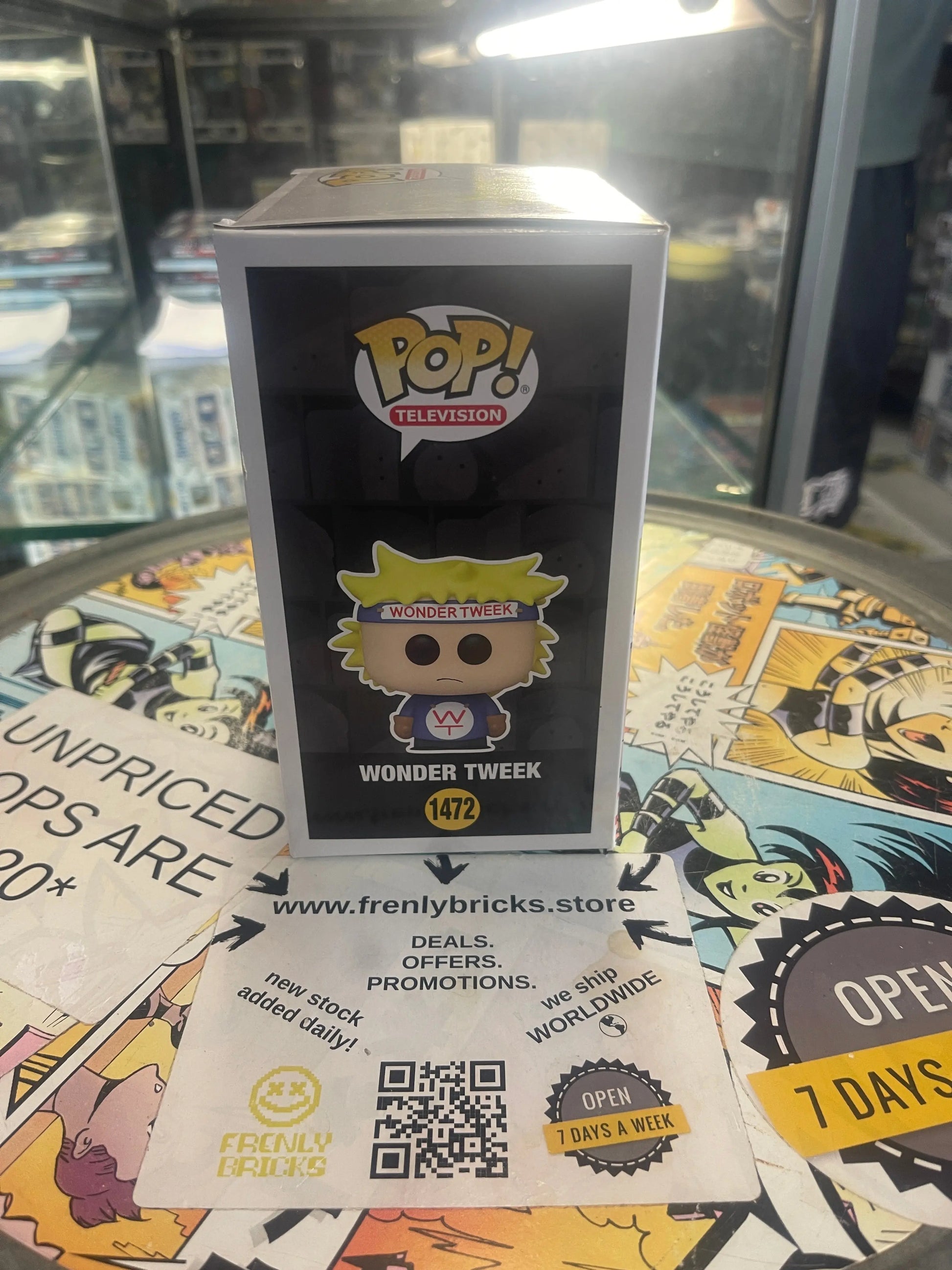 Funko POP! Television South Park #1472 Wonder Tweek FRENLY BRICKS - Open 7 Days