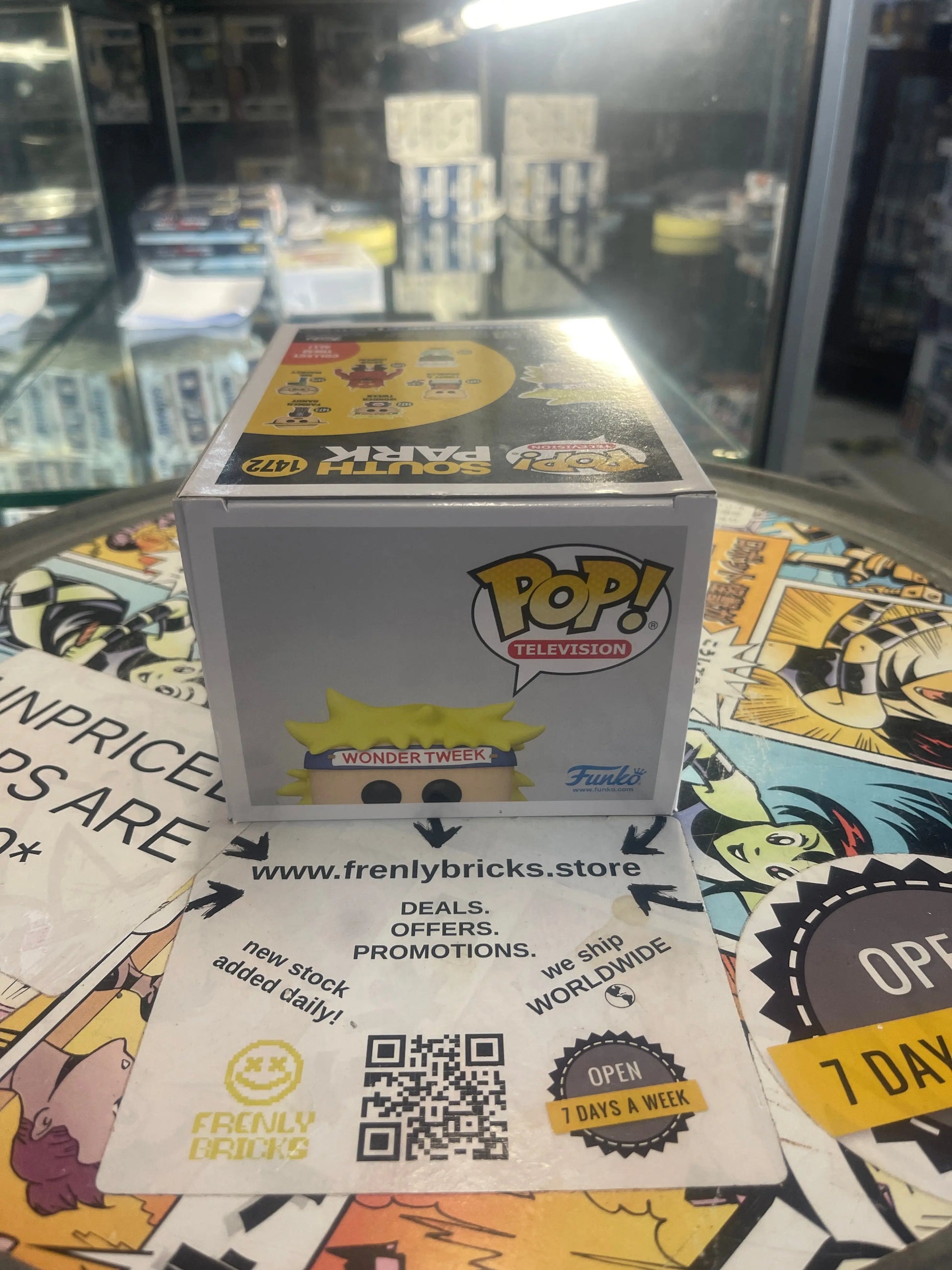 Funko POP! Television South Park #1472 Wonder Tweek FRENLY BRICKS - Open 7 Days