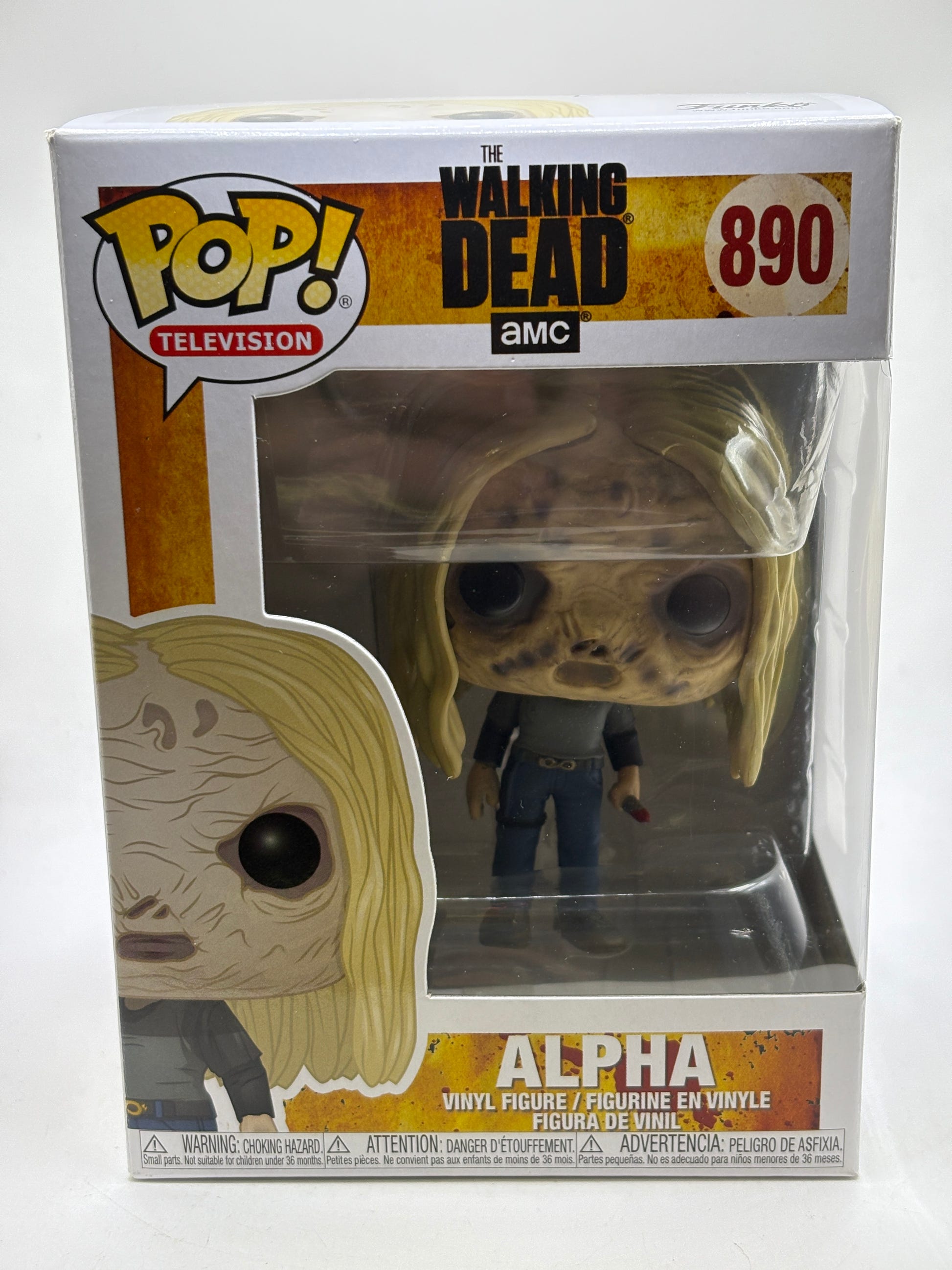 Funko POP! Television The Walking Dead #890 Alpha Vinyl Figure image 1