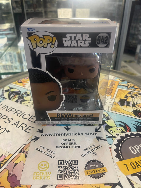 Funko POP! Star Wars #542 Reva (Third Sister) FRENLY BRICKS - Open 7 Days