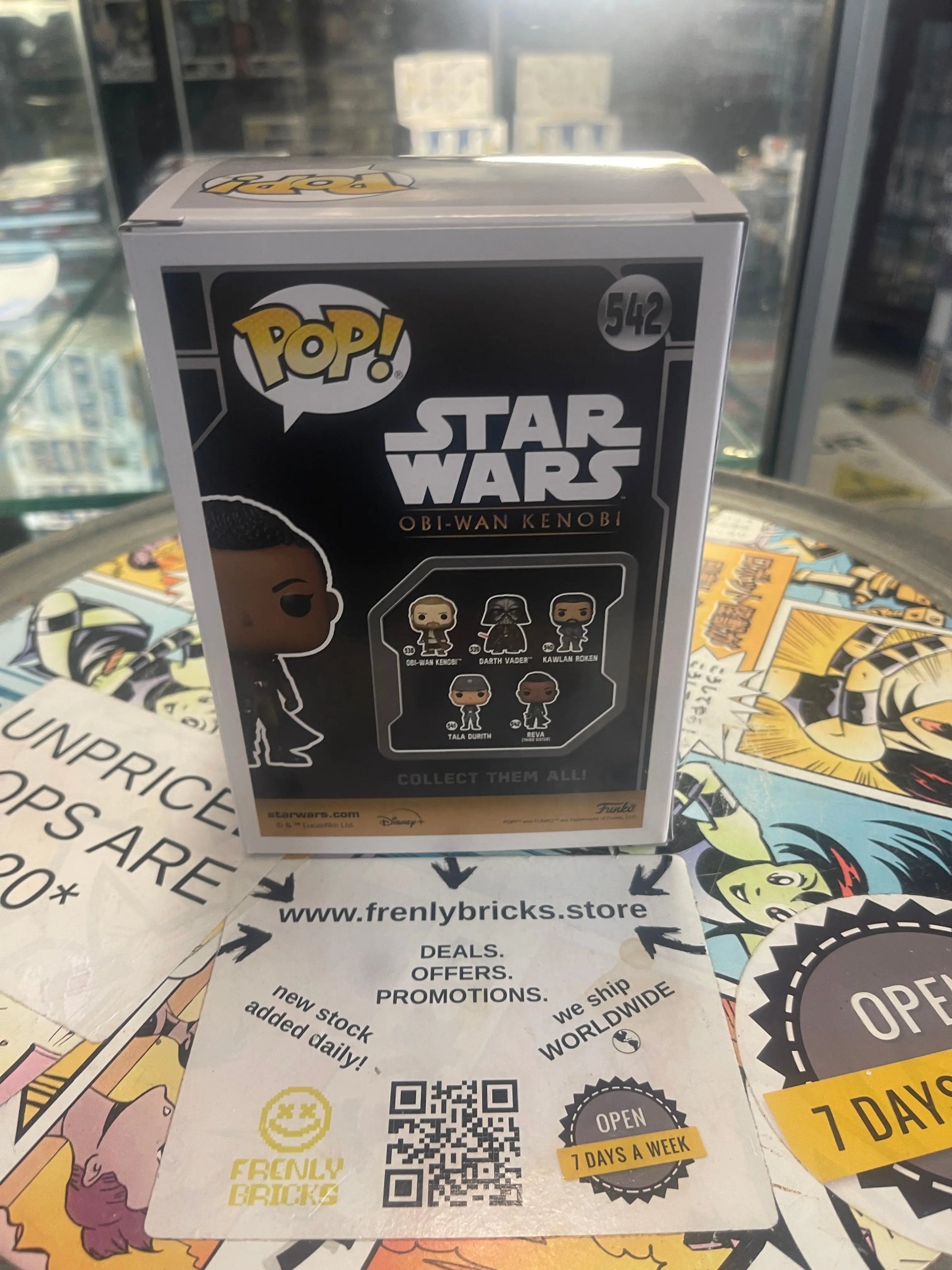 Funko POP! Star Wars #542 Reva (Third Sister) FRENLY BRICKS - Open 7 Days