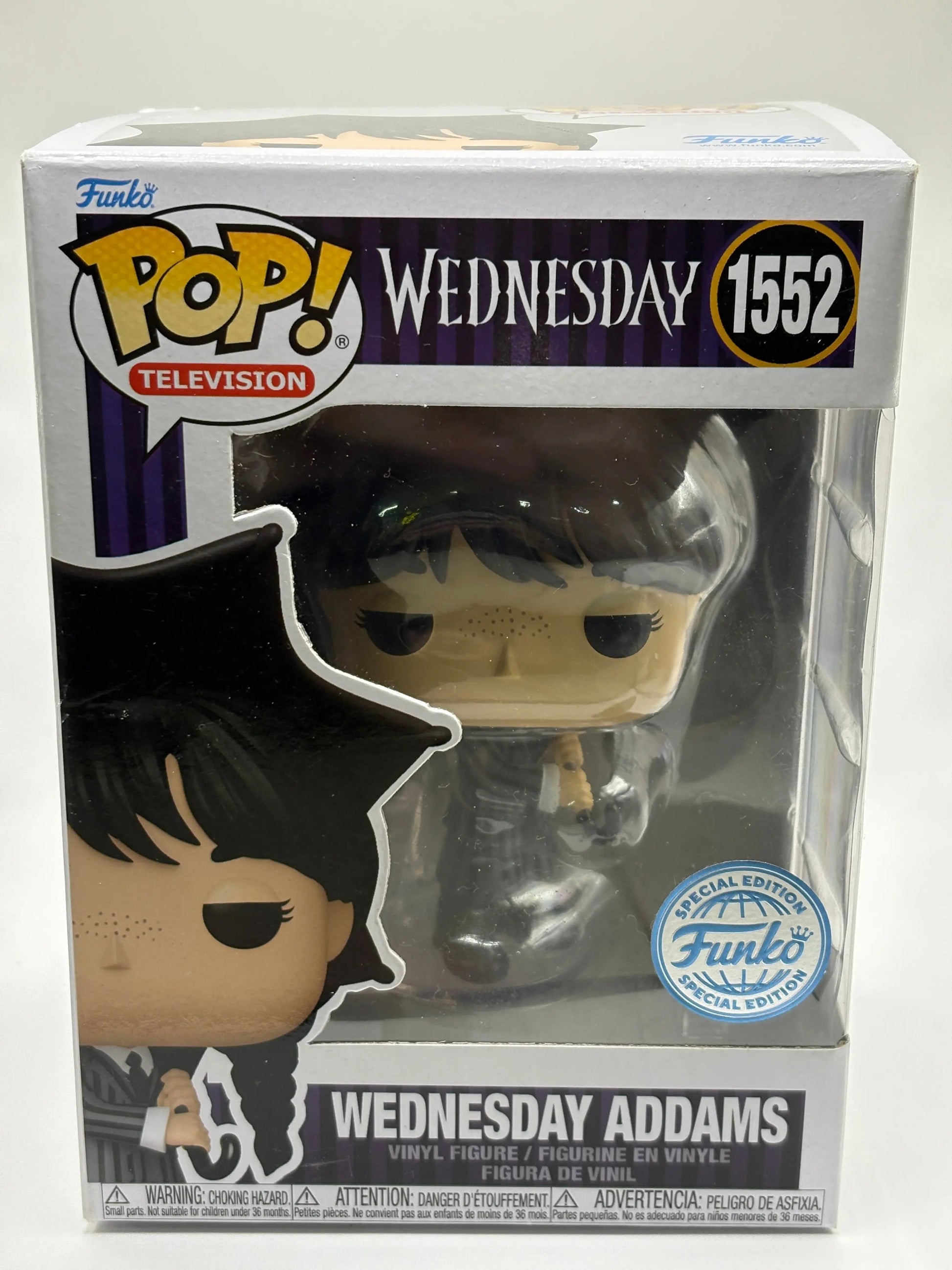 Funko POP! Television Wednesday #1552 Wednesday Addams SE FRENLY BRICKS - Open 7 Days